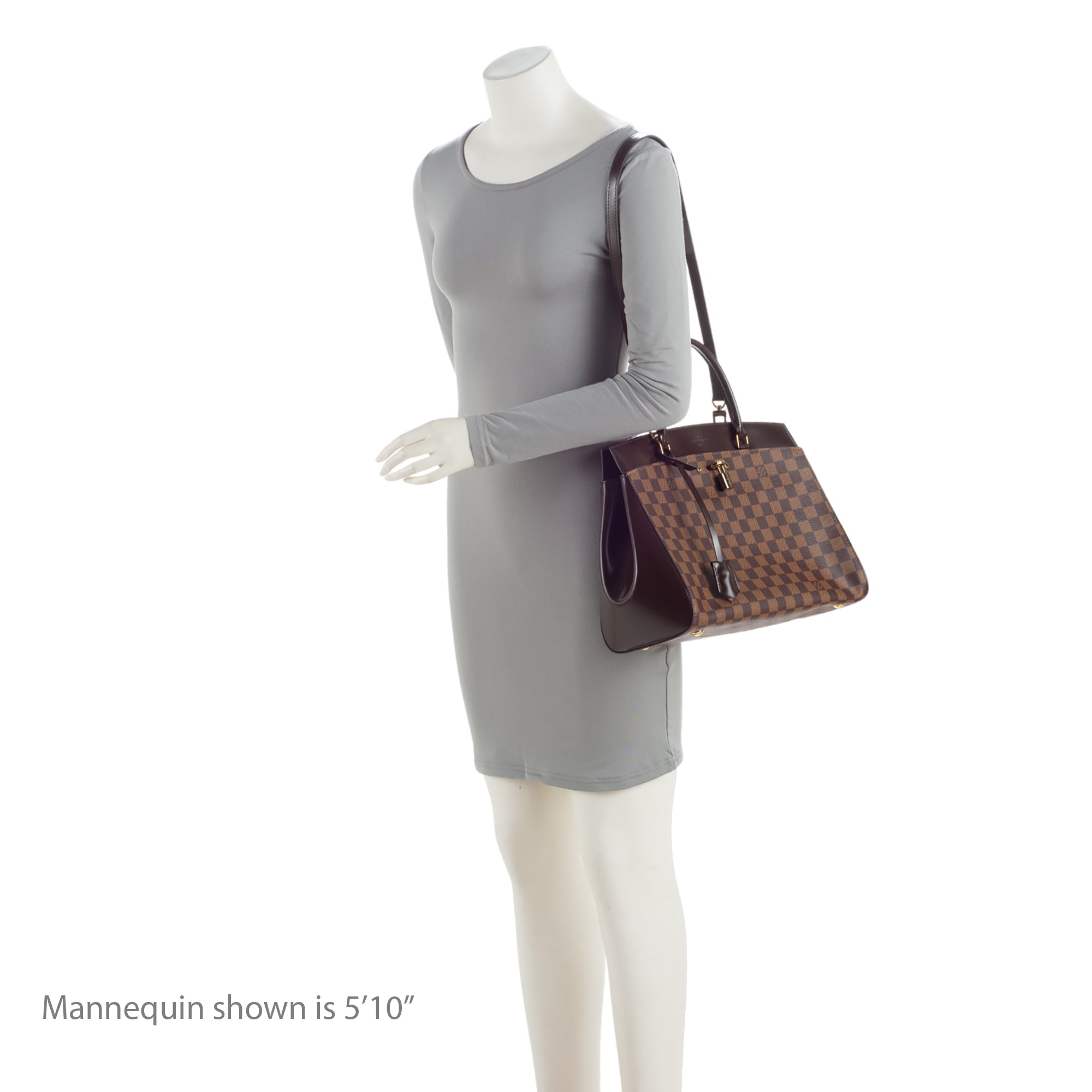 Louis Vuitton Damier Ebene Rivoli MM Satchel (SHF-ofICj3)