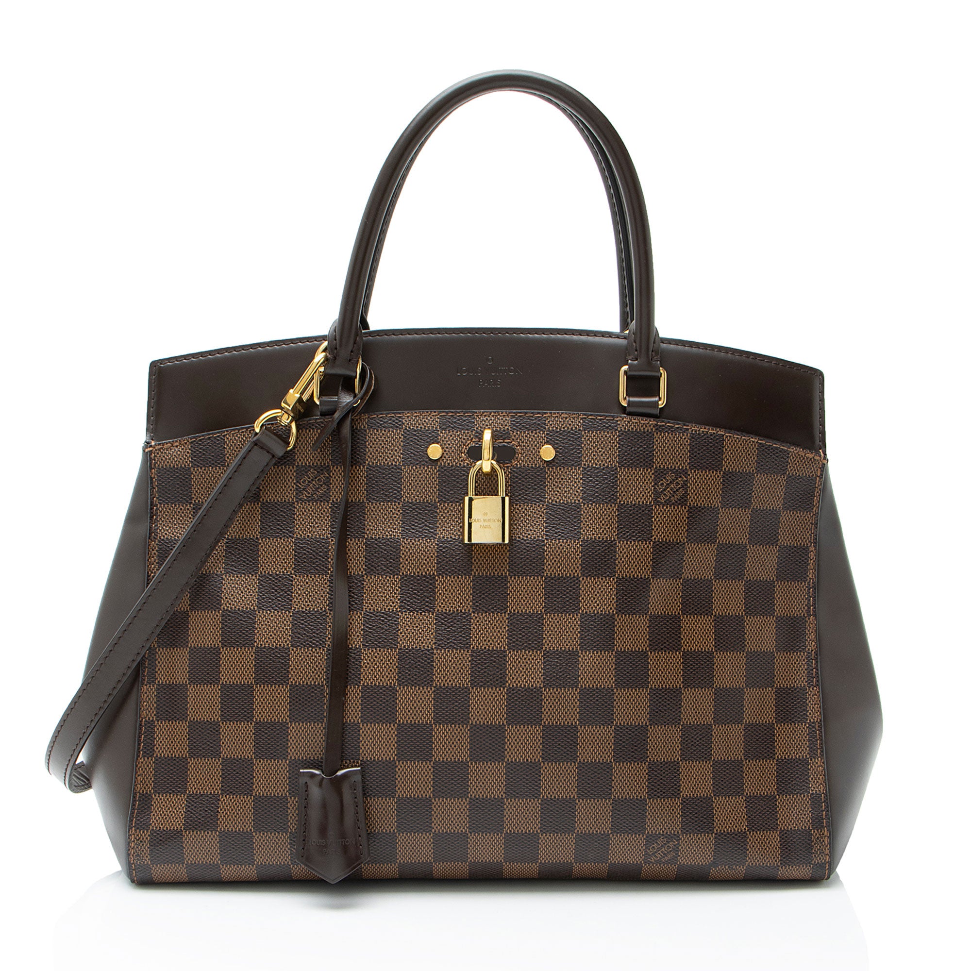 Louis Vuitton Damier Ebene Rivoli MM Satchel