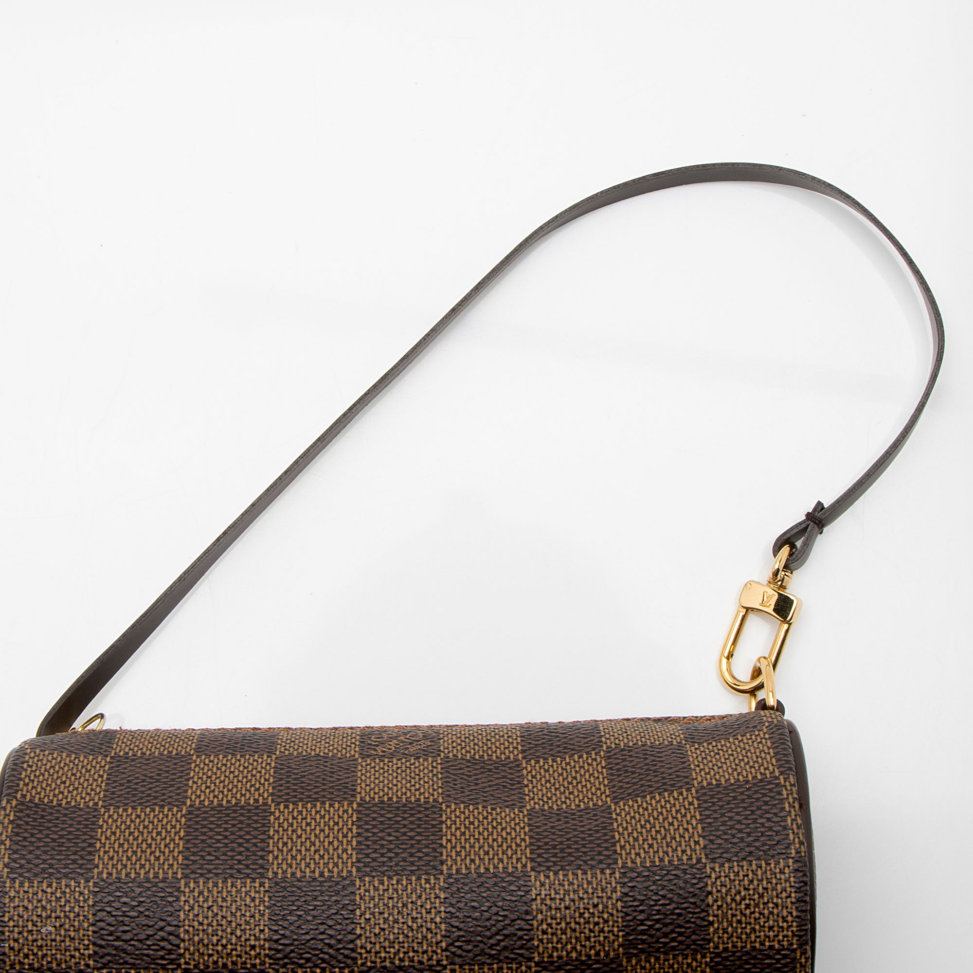 Louis Vuitton Damier Ebene Round Pochette