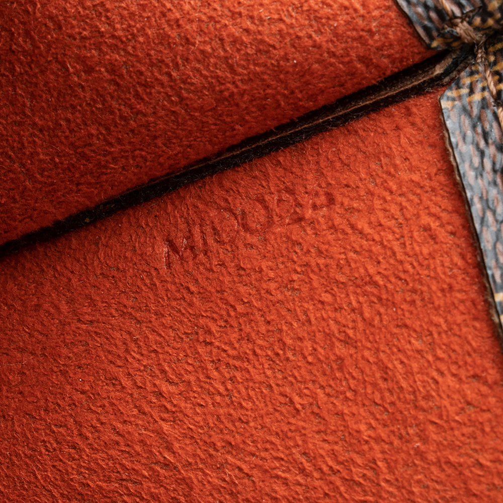 Louis Vuitton Damier Ebene Sac Plat Tote (SHF-19500)