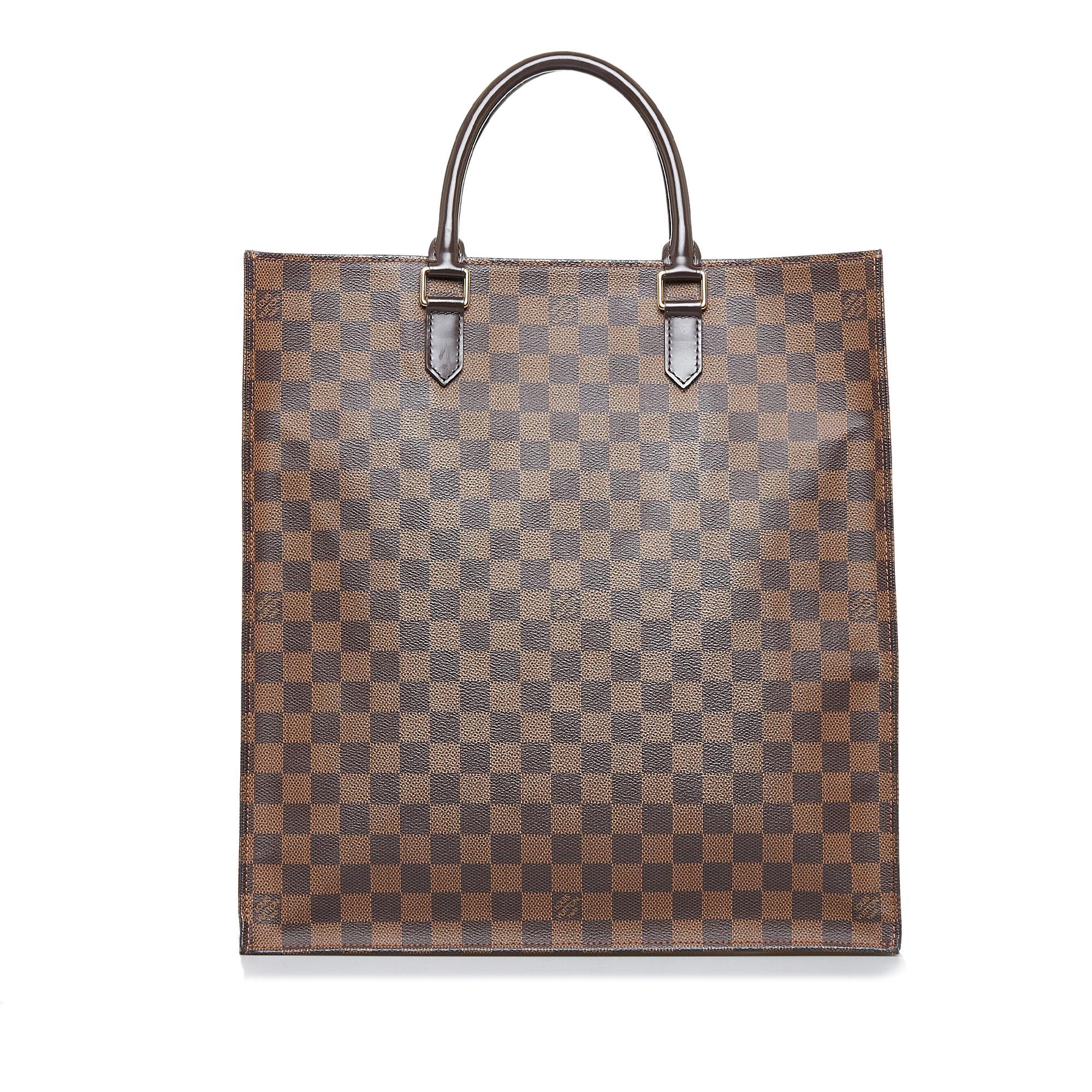 Louis Vuitton Damier Ebene Sac Plat (SHG-jiZN8H)