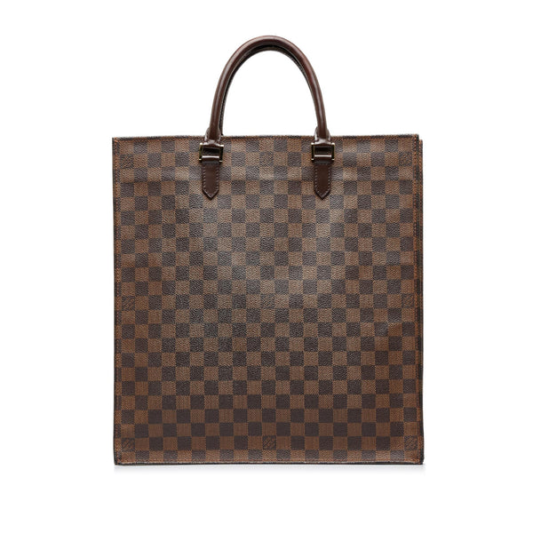Louis Vuitton Damier Ebene Canvas Wight Shoulder Bag Louis Vuitton