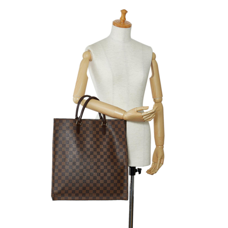 Louis Vuitton Damier Ebene Sac Plat SHG eXrlnV LuxeDH
