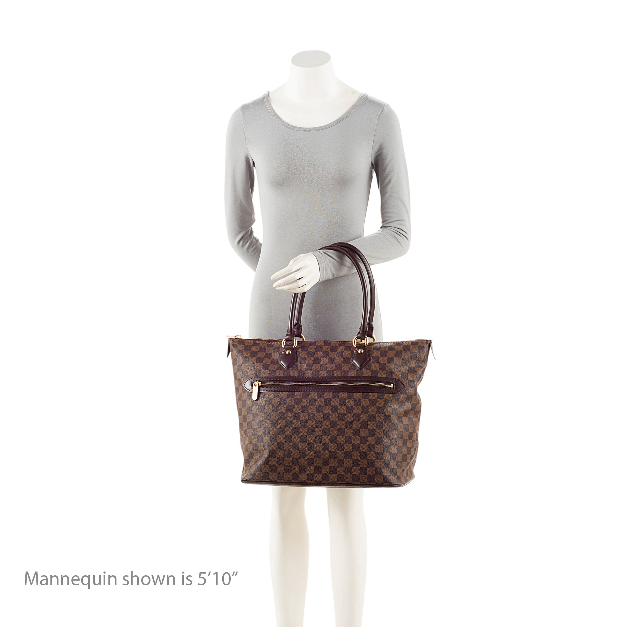 Louis Vuitton Vintage Damier Ebene Saleya GM Tote