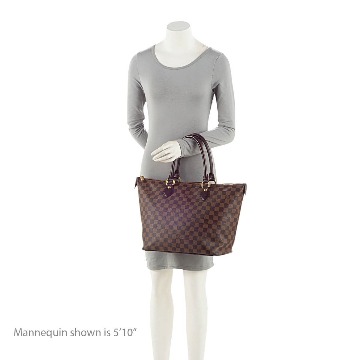 Louis Vuitton Damier Ebene Saleya MM Tote