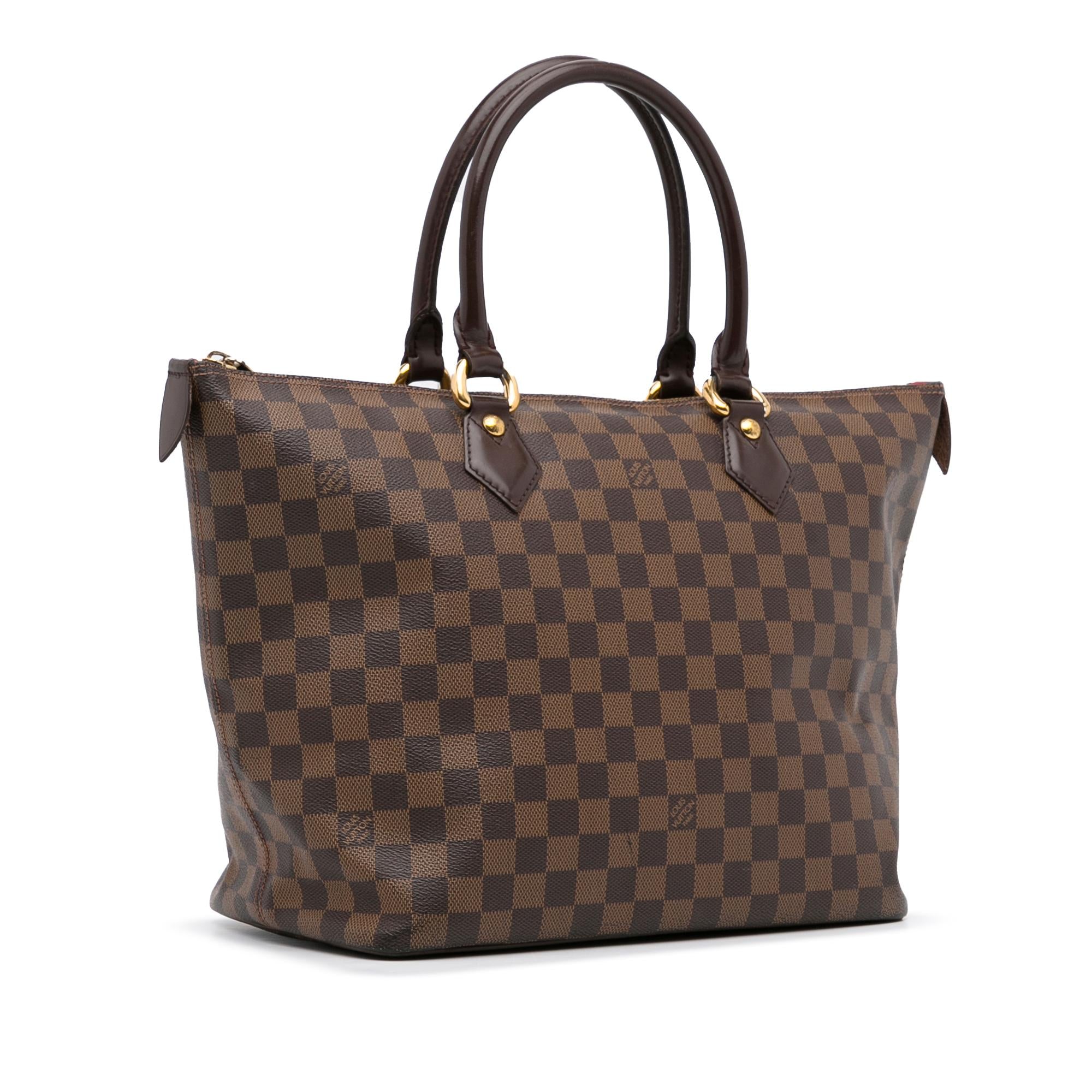 Louis Vuitton Damier Ebene Saleya MM (SHG-F1NtbM)