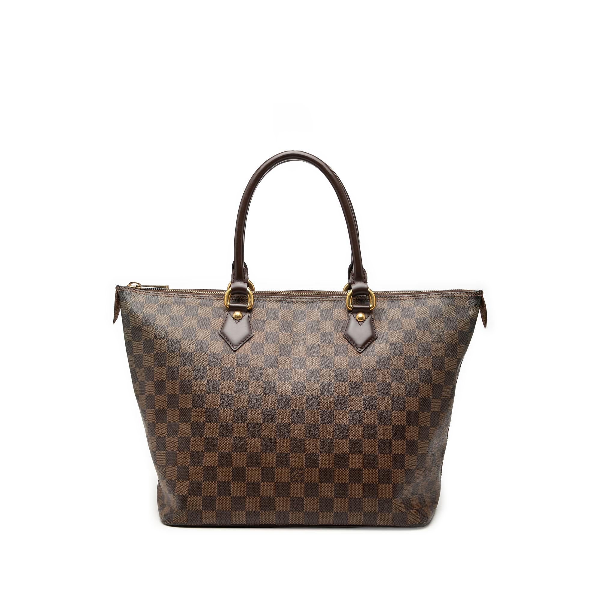 Louis Vuitton Damier Ebene Saleya MM