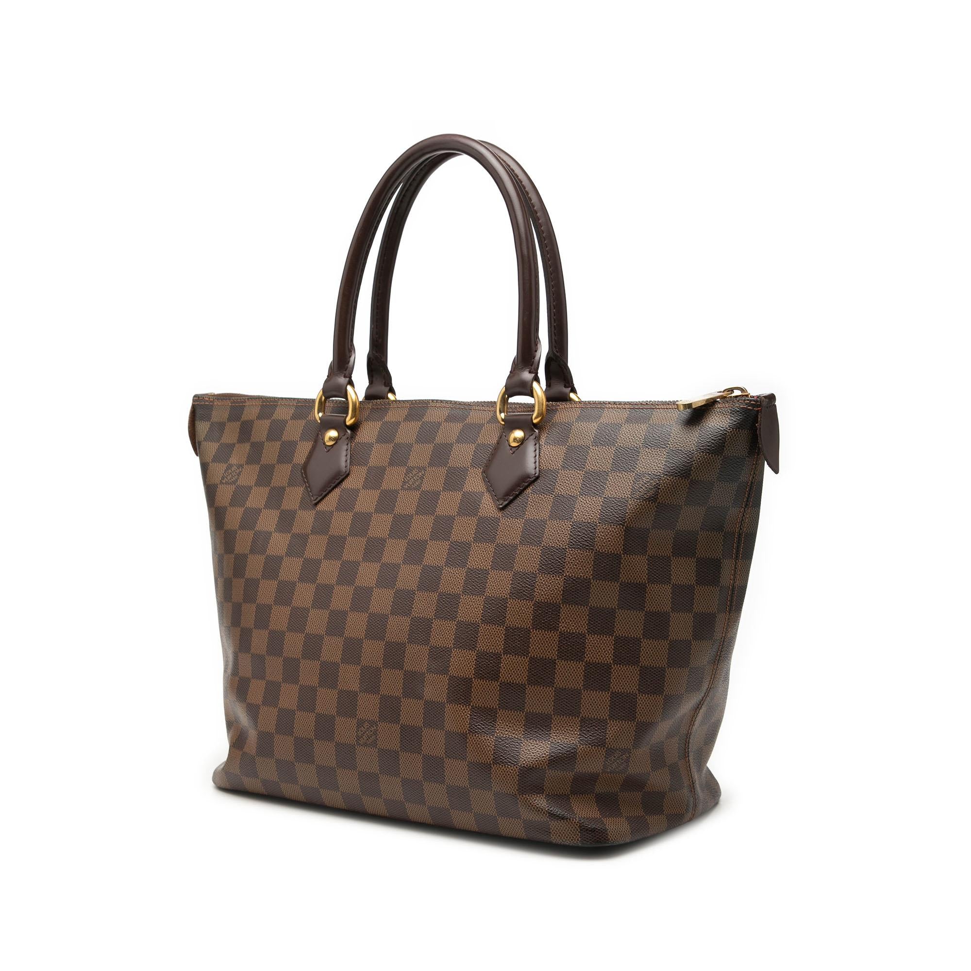 Louis Vuitton Damier Ebene Saleya MM