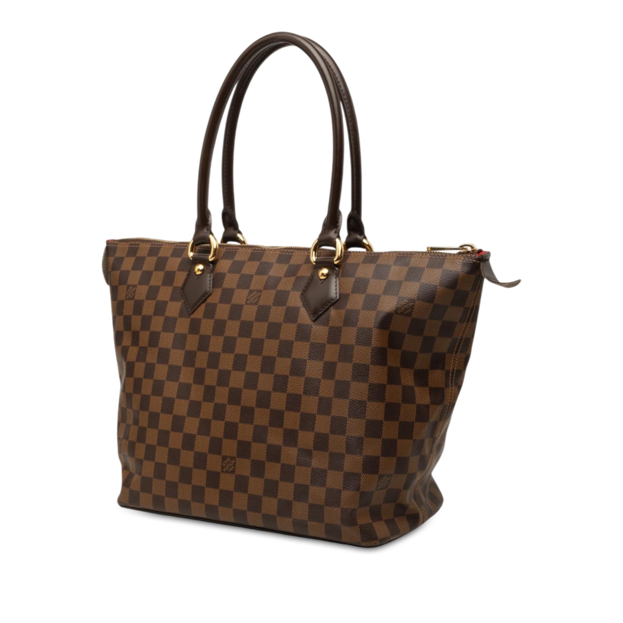 Louis Vuitton Damier Ebene Saleya MM