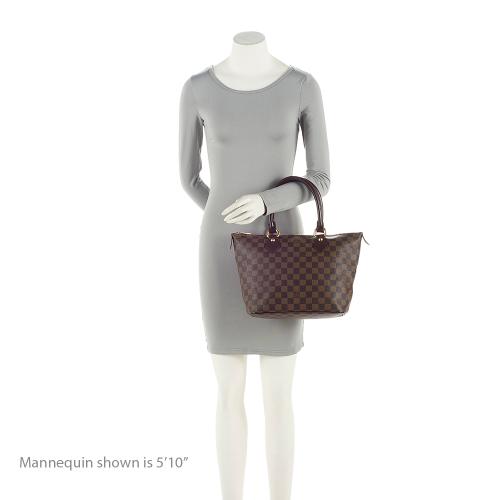 Louis Vuitton Damier Ebene Saleya PM Tote (SHF-yS49Sp)