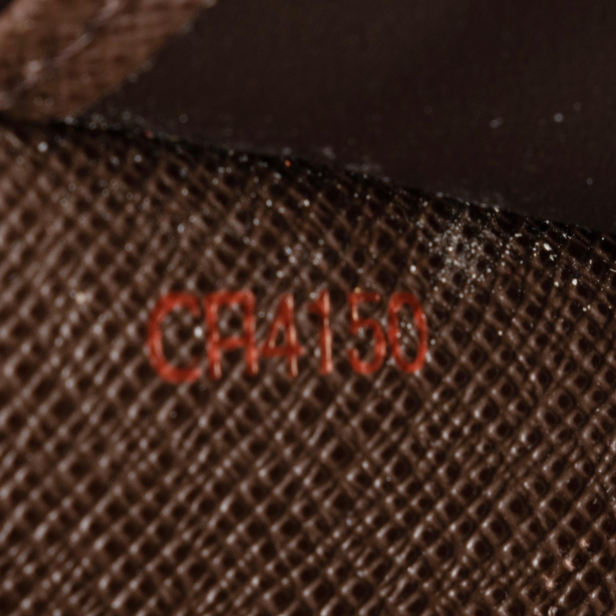 Louis Vuitton Damier Ebene Sarah Wallet (SHF-2iG1a2)