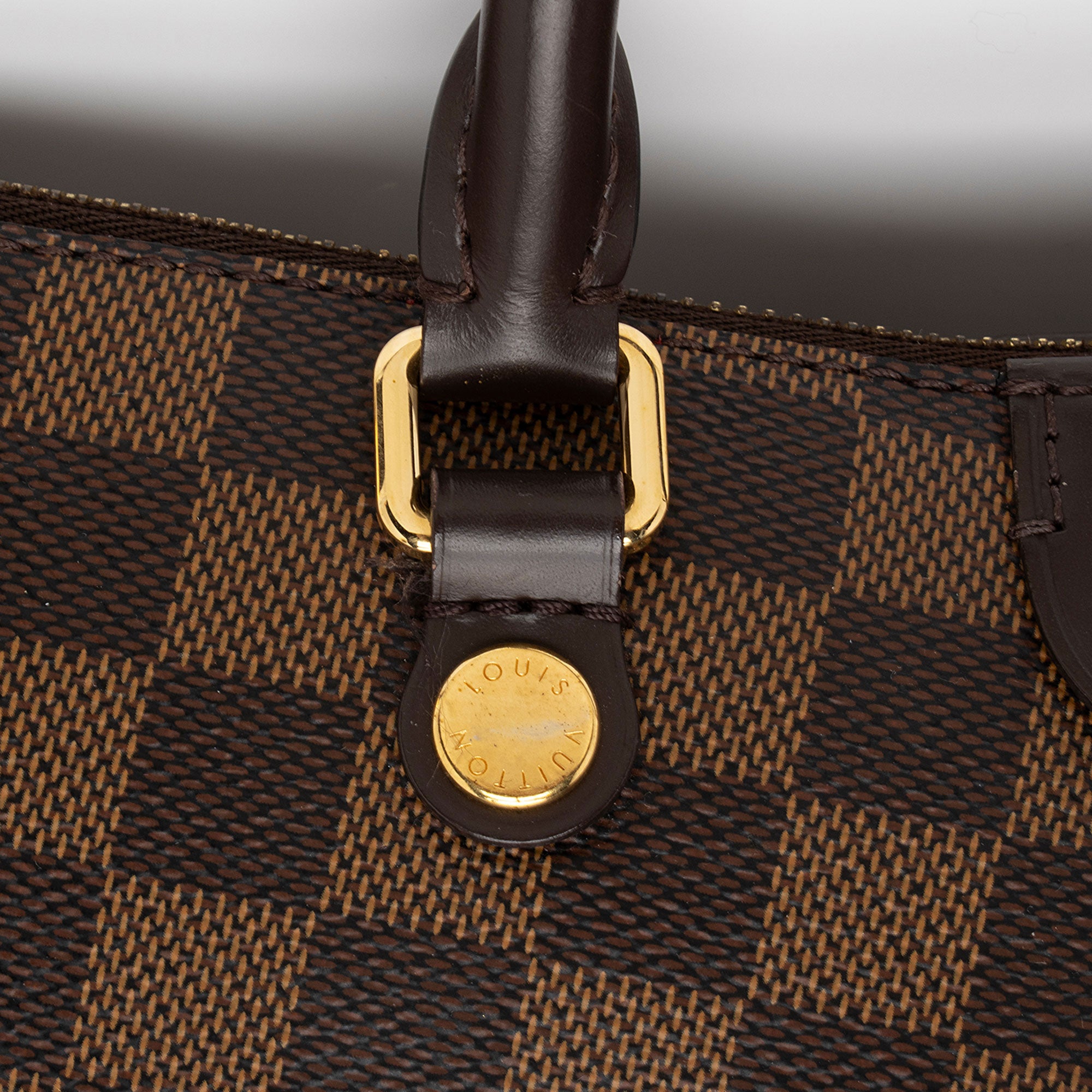 Louis Vuitton Damier Ebene Siena MM Satchel (SHF-ialpdP)
