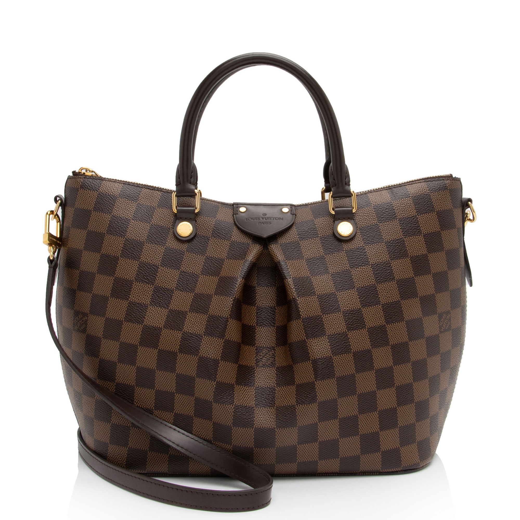 Louis Vuitton Damier Ebene Siena MM Satchel (SHF-ialpdP)