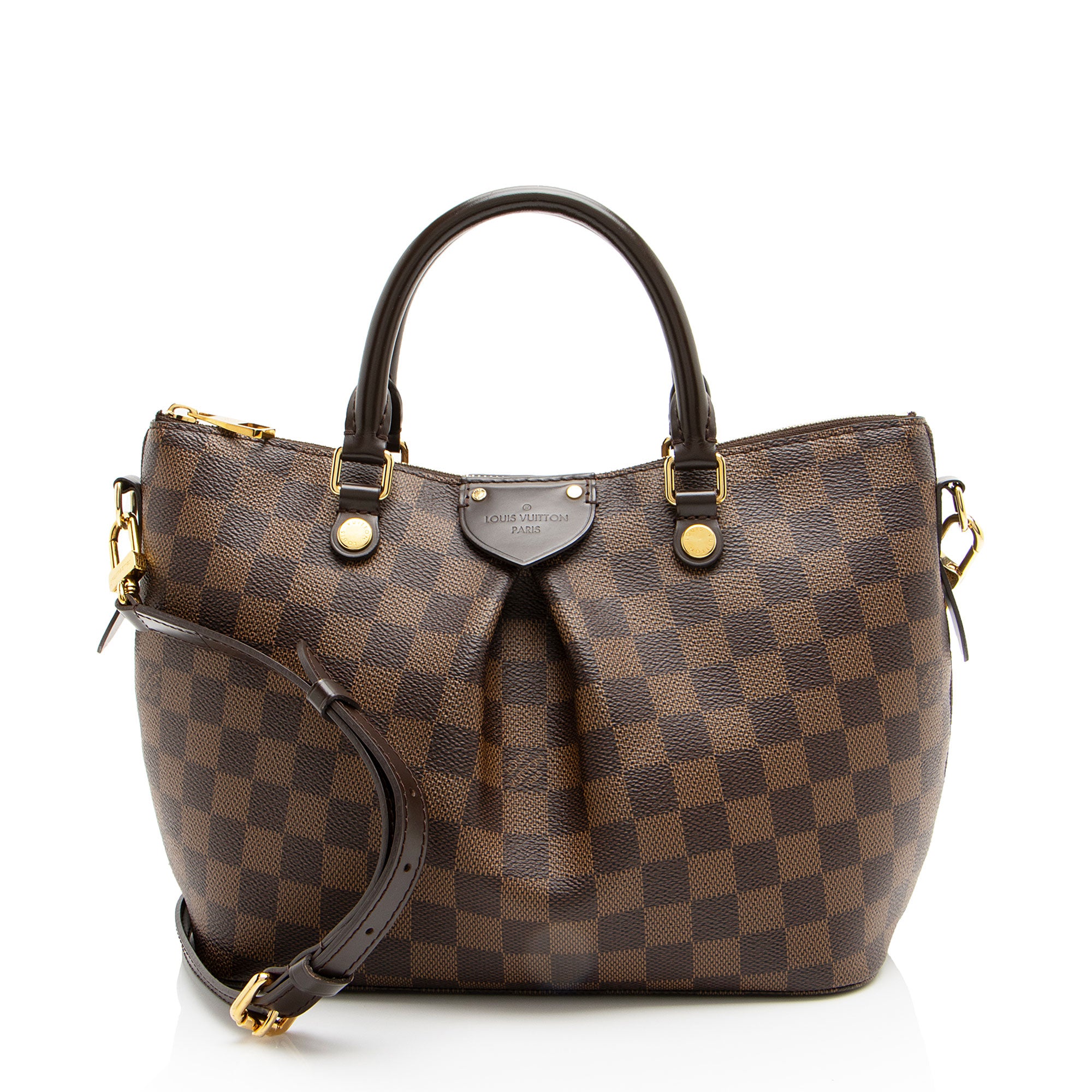 Louis Vuitton Damier Ebene Siena PM Satchel (SHF-a5FTlS)