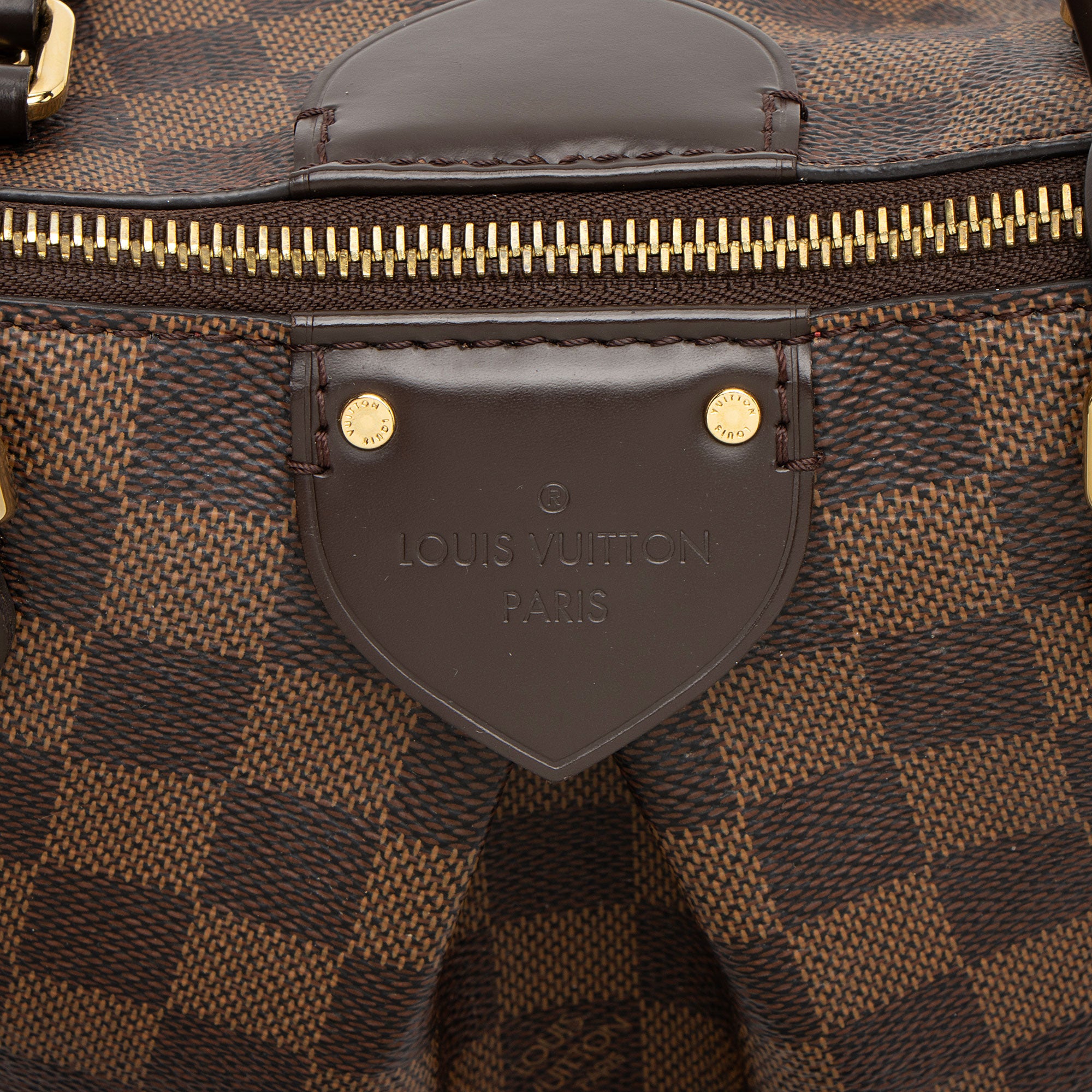 Louis Vuitton Damier Ebene Siena PM Satchel (SHF-a5FTlS)