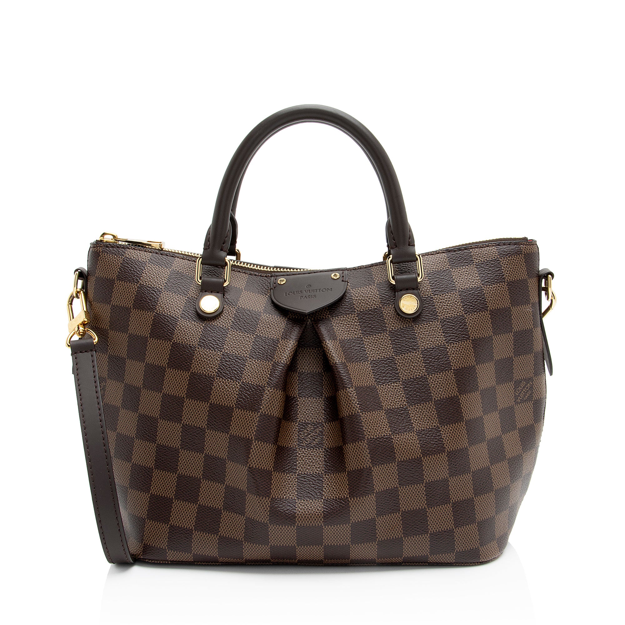 Louis Vuitton Damier Ebene Siena PM Satchel (SHF-5ClRt1)
