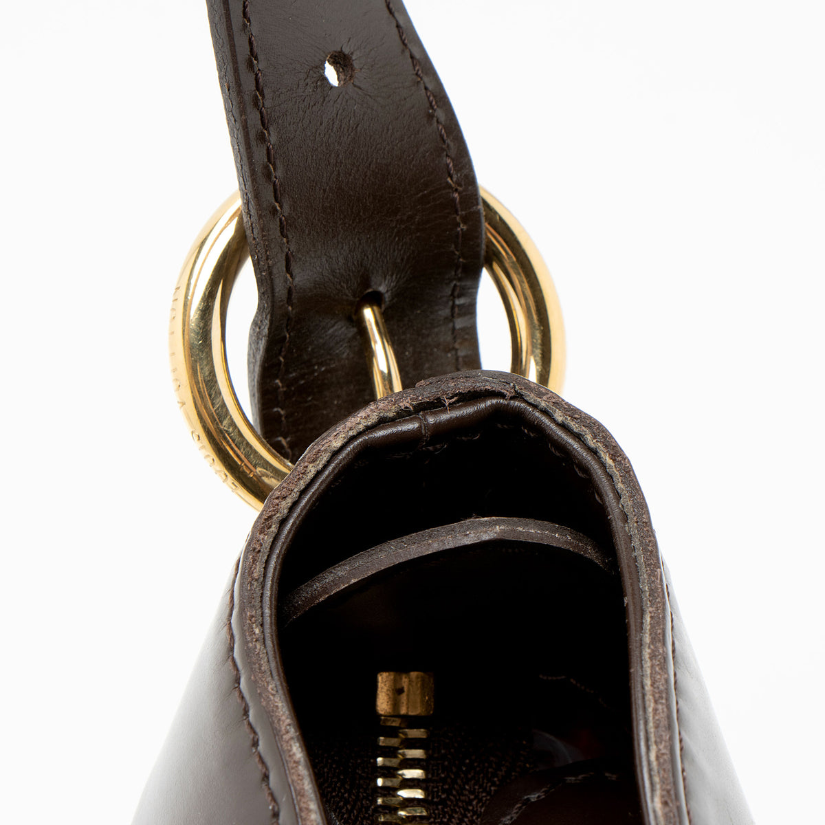 Louis Vuitton Damier Ebene Sistina MM Shoulder Bag