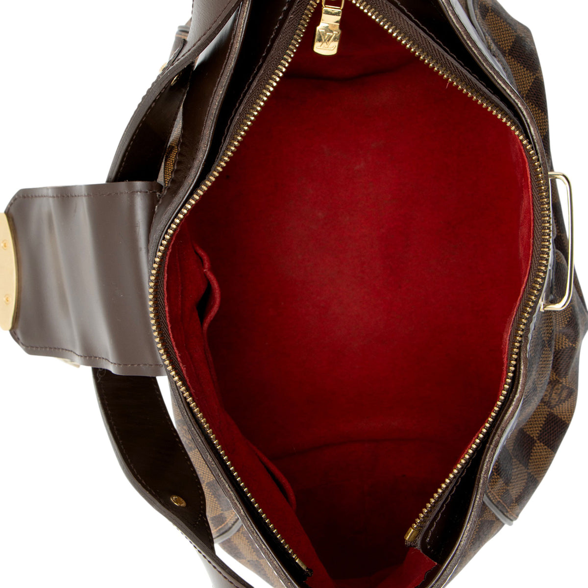 Louis Vuitton Damier Ebene Sistina MM Shoulder Bag
