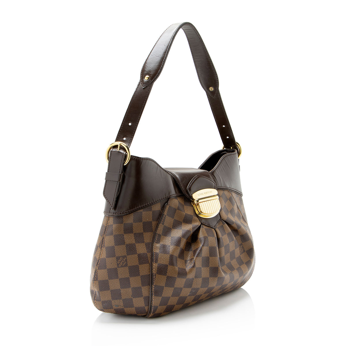 Louis Vuitton Damier Ebene Sistina MM Shoulder Bag