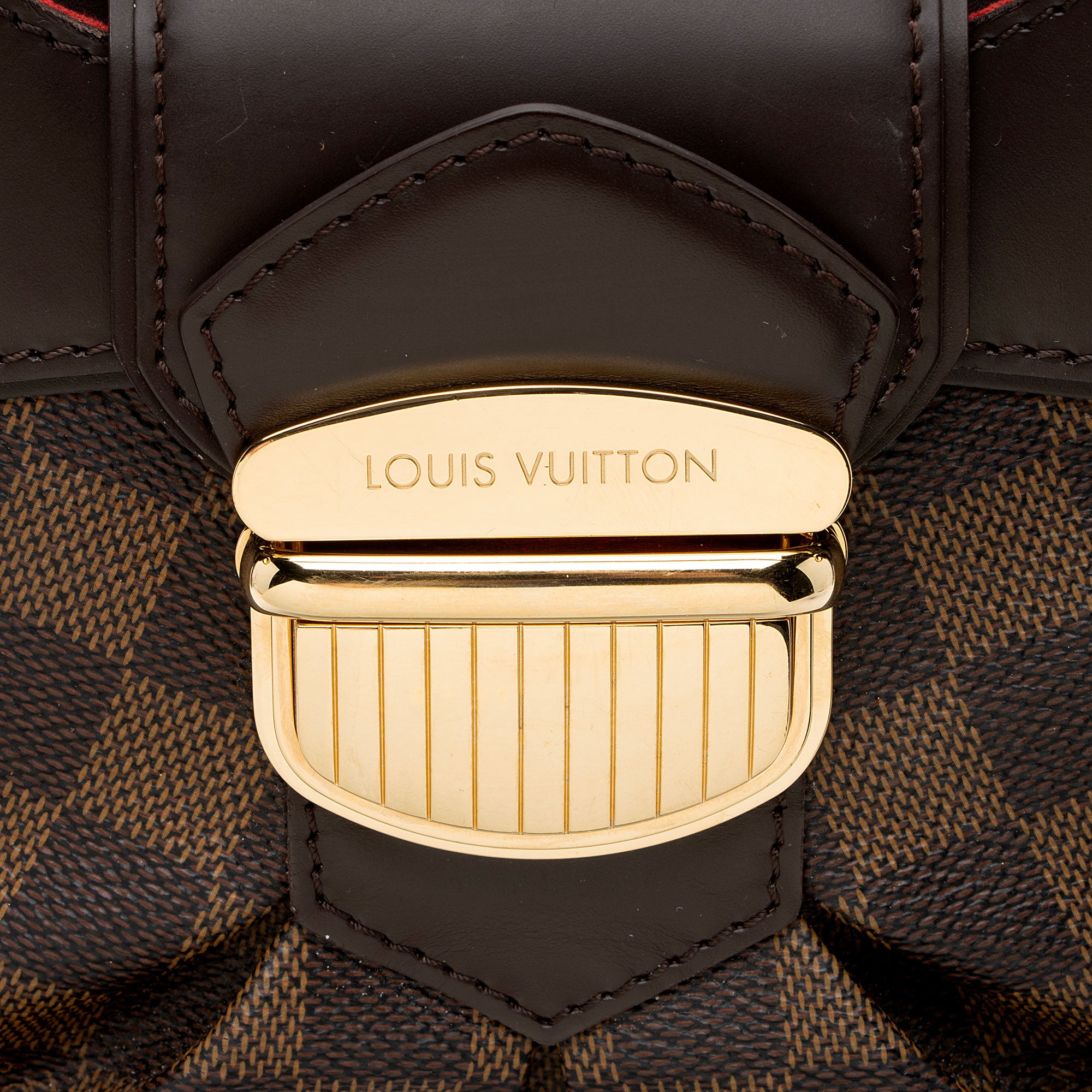 Louis Vuitton Damier Ebene Sistina PM Shoulder Bag