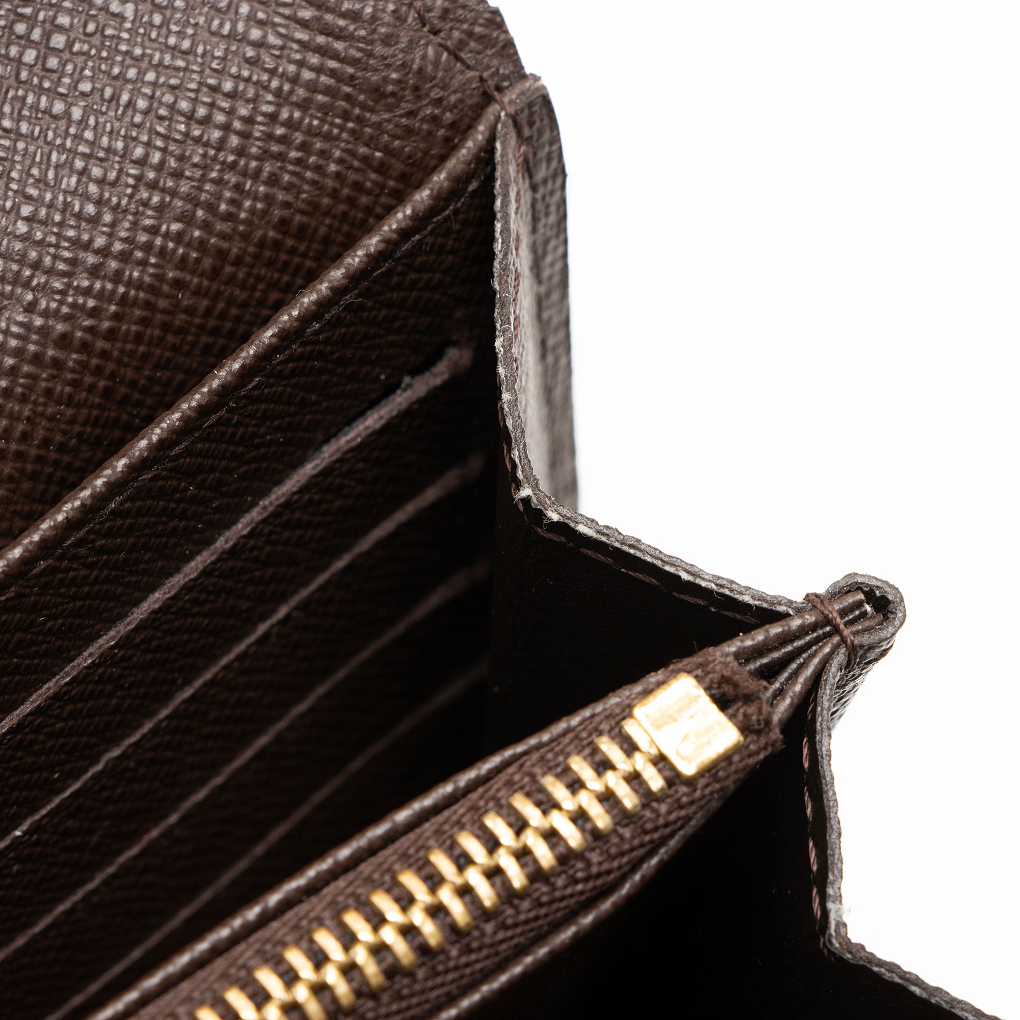 Louis Vuitton Damier Ebene Sistina Wallet