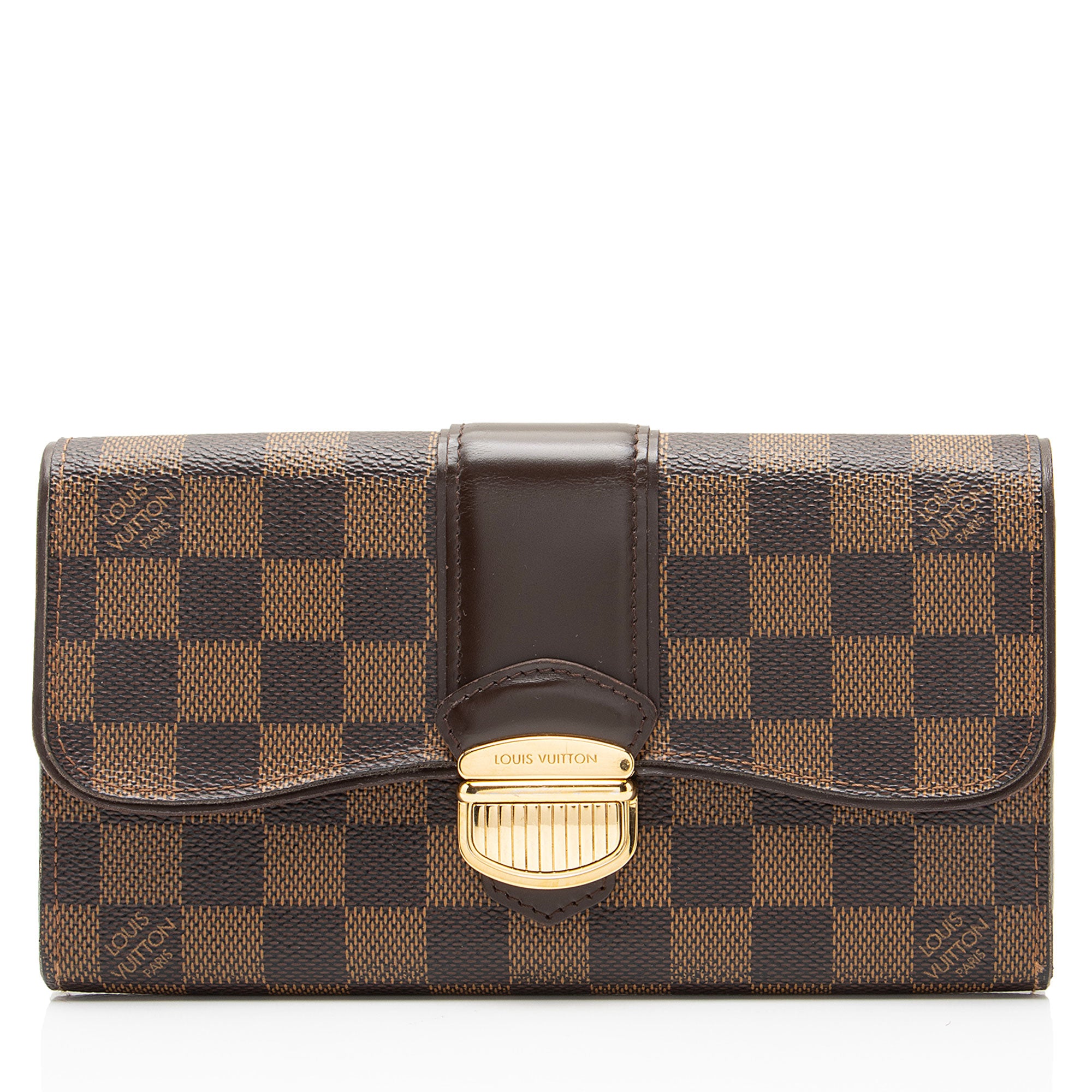 Louis Vuitton Damier Ebene Sistina Wallet