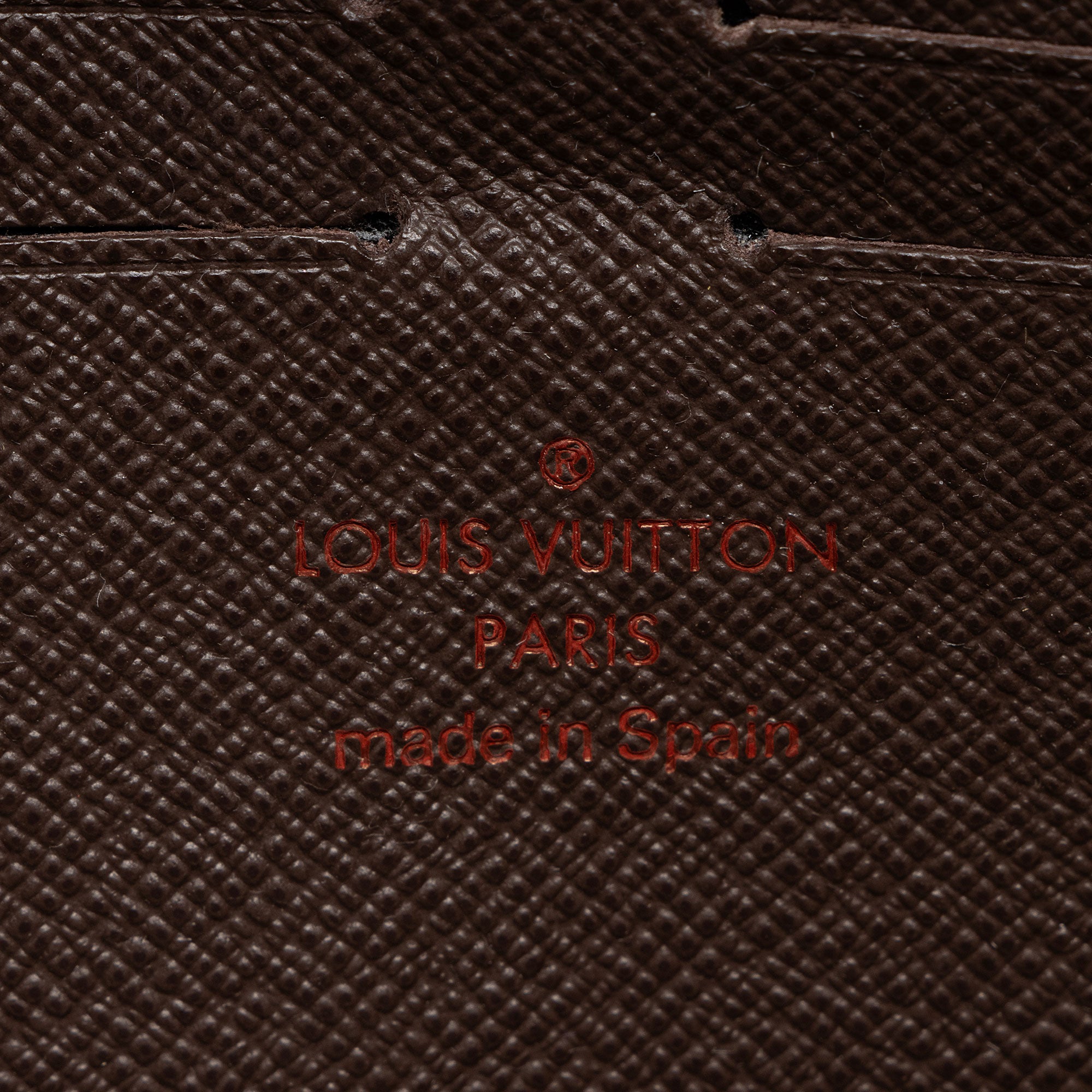 Louis Vuitton Damier Ebene Sistina Wallet