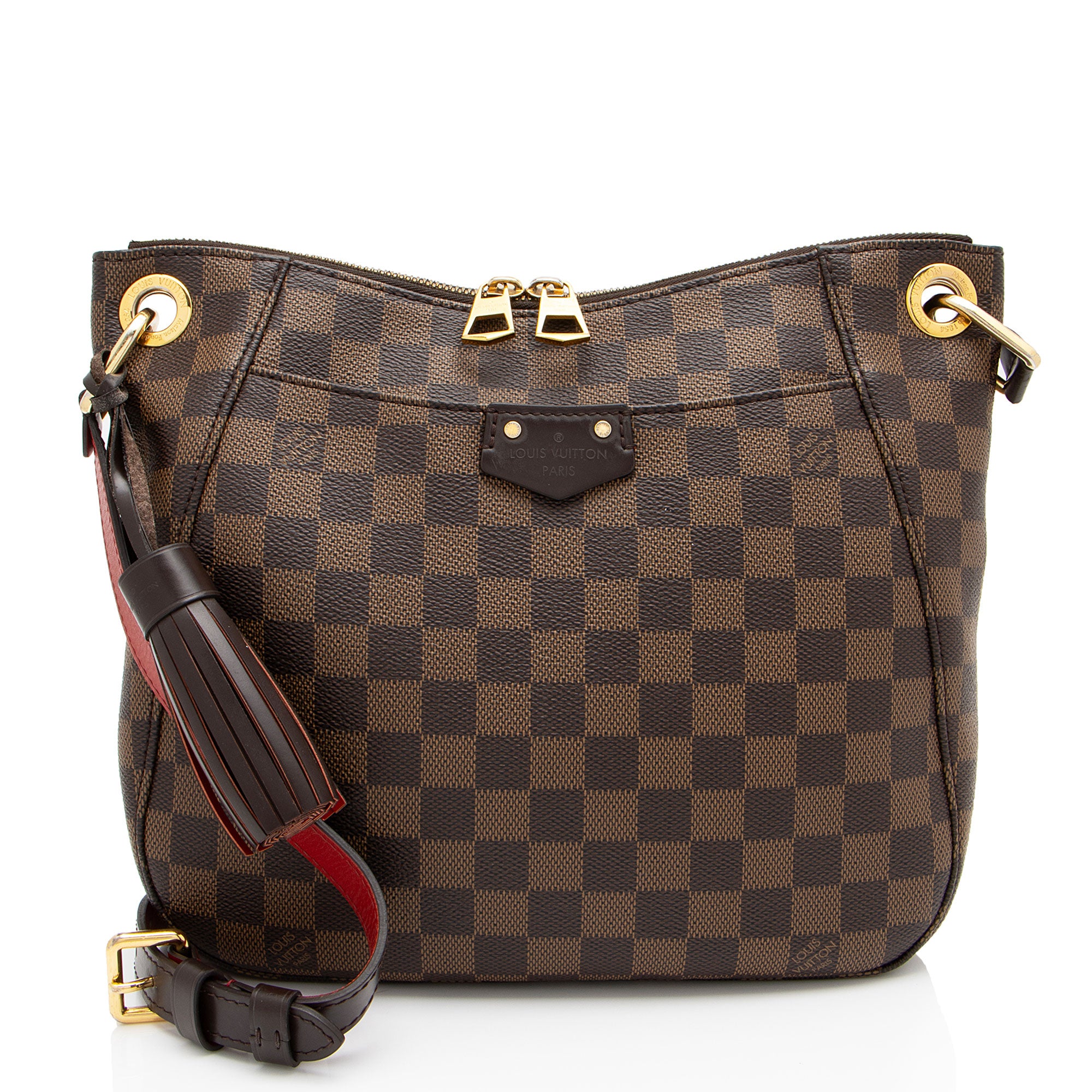 Louis Vuitton Damier Ebene South Bank Besace Shoulder Bag (SHF-2flFlf)