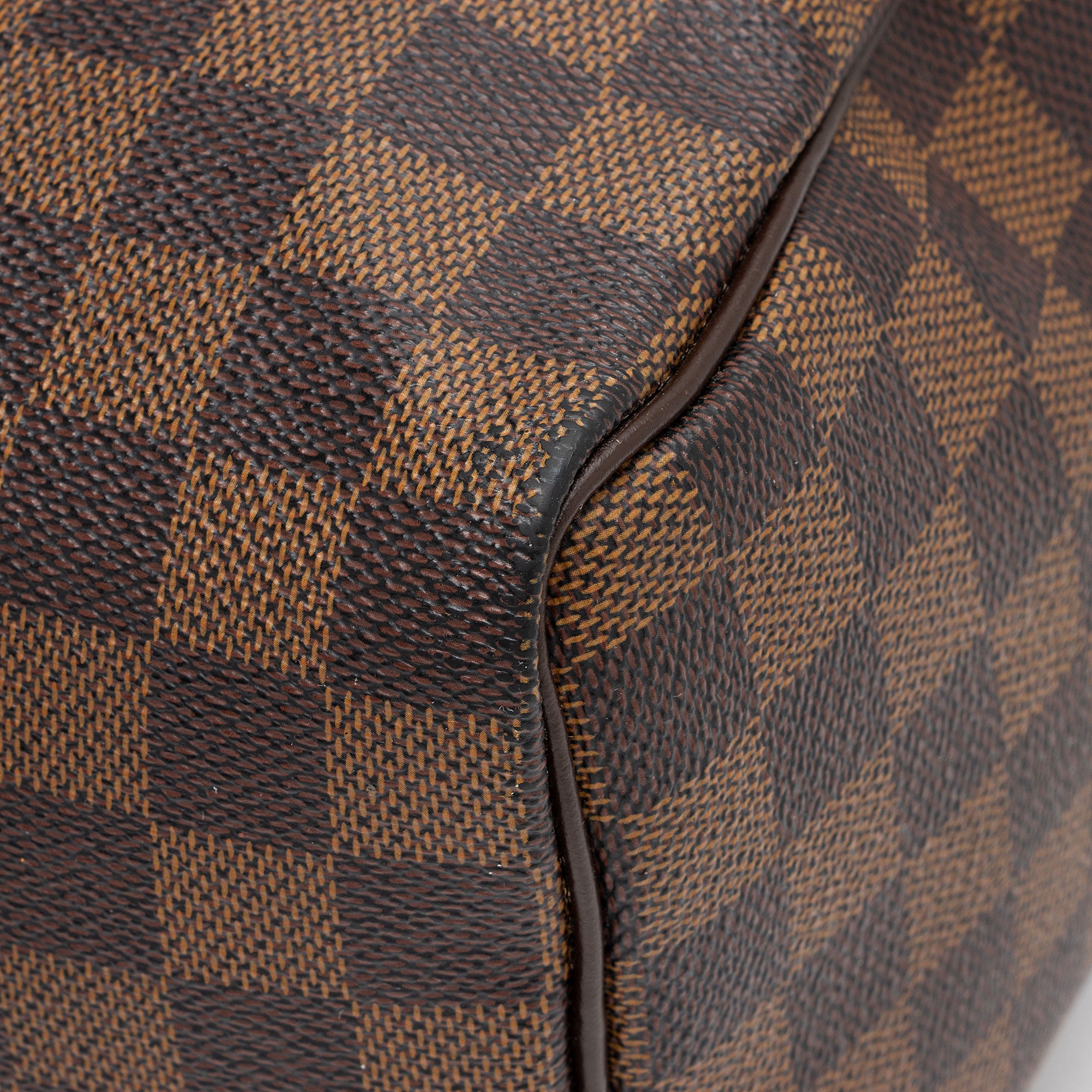 Louis Vuitton Damier Ebene Speedy 25 Satchel (SHF-pw53l4)