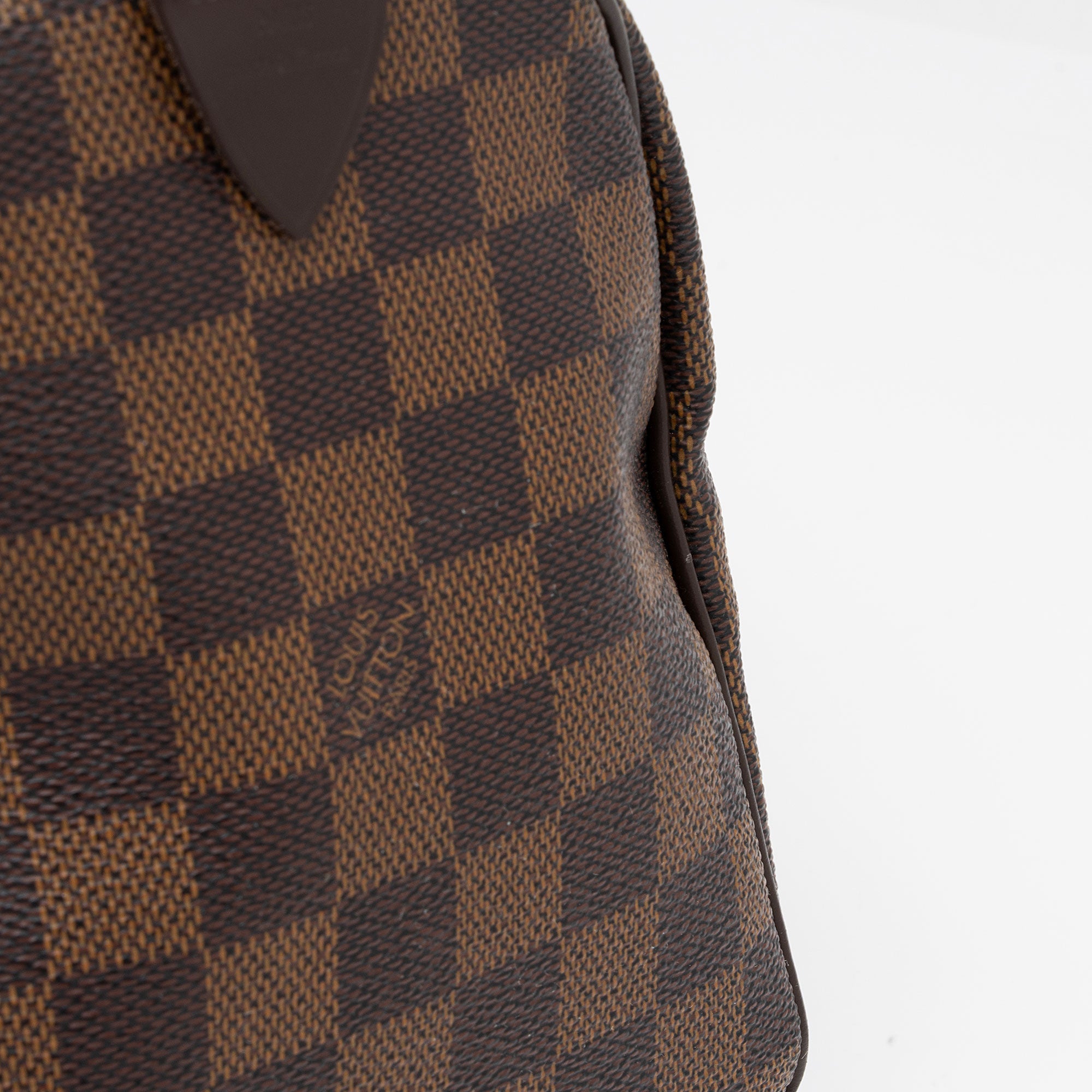 Louis Vuitton Damier Ebene Speedy 25 Satchel (SHF-pw53l4)