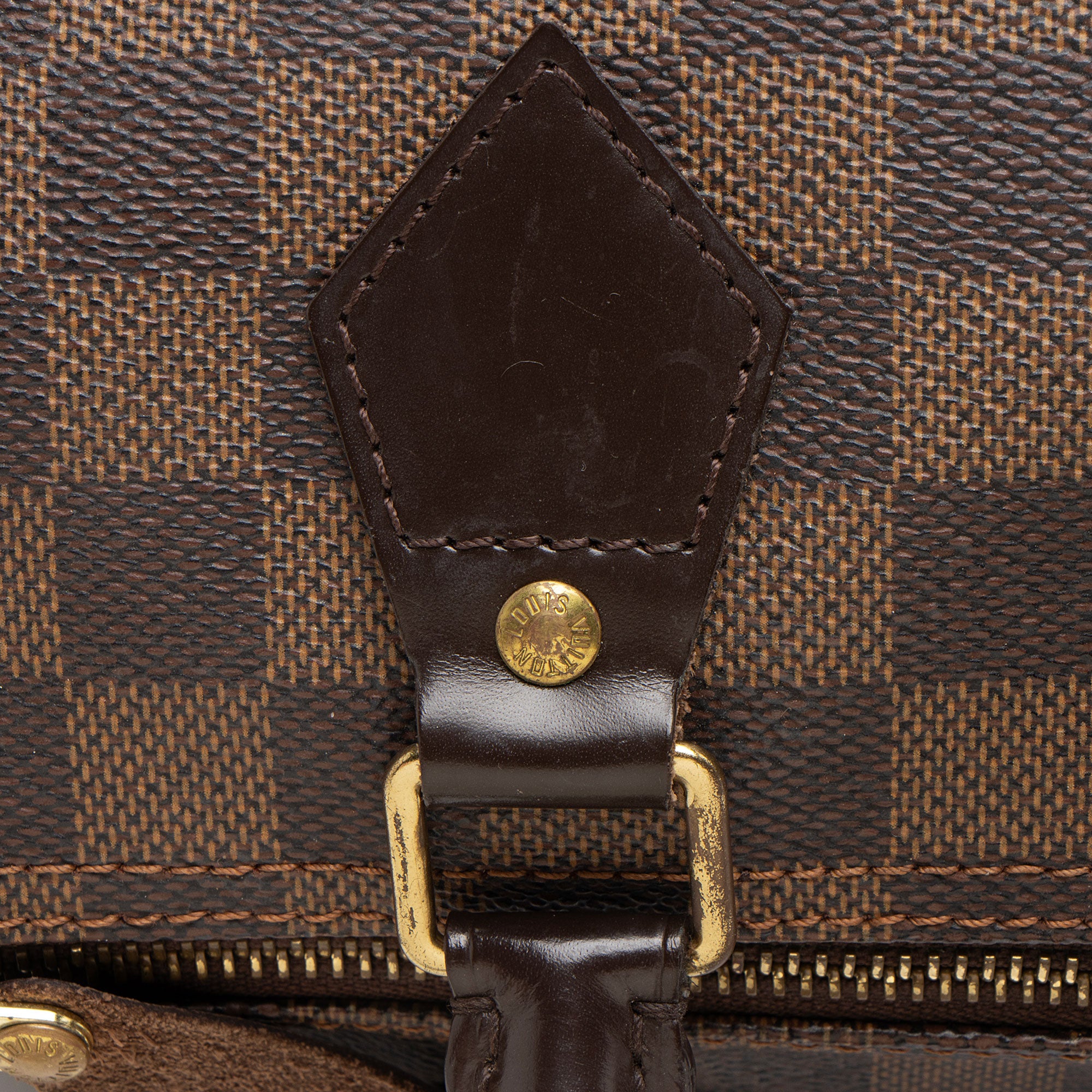 Louis Vuitton Damier Ebene Speedy 25 Satchel