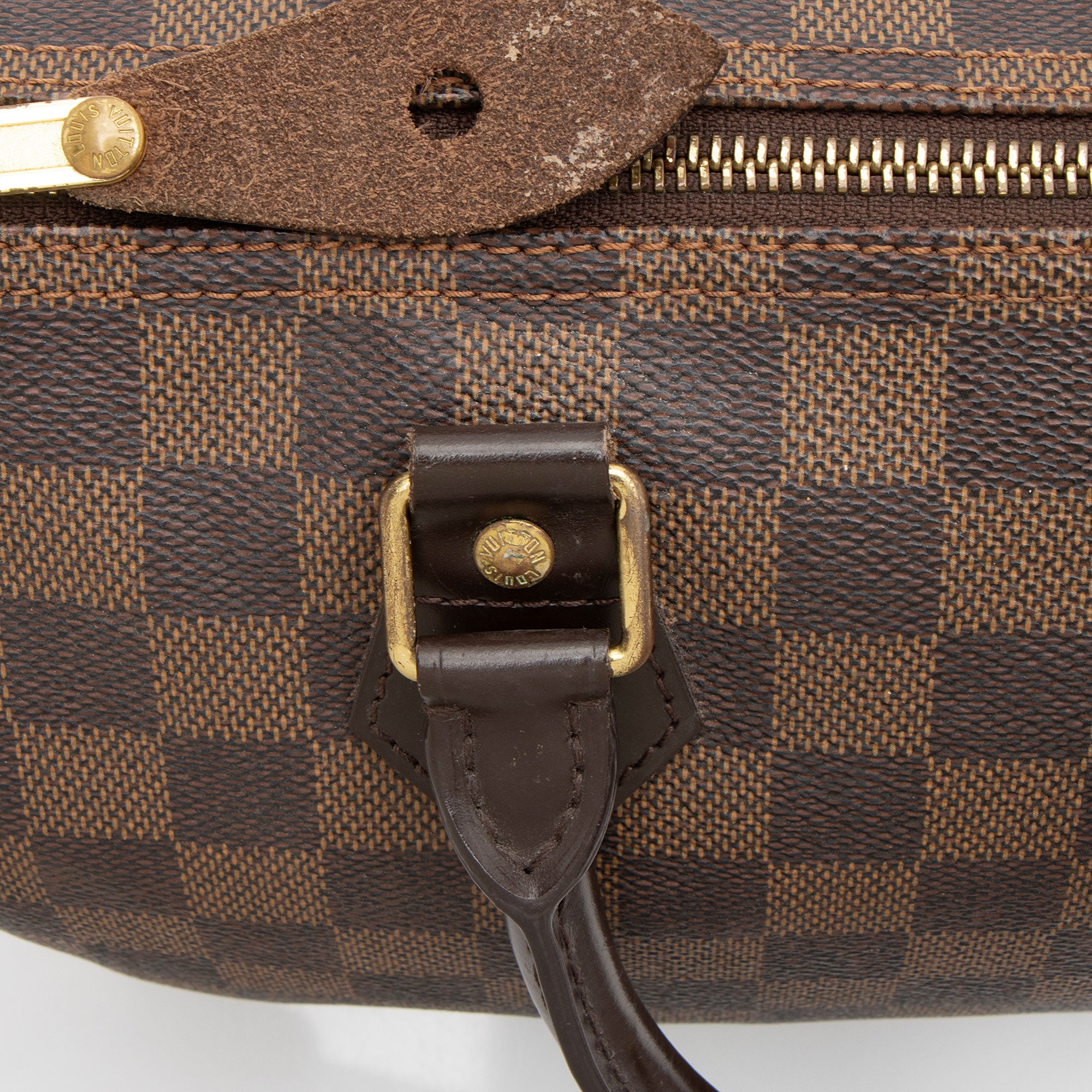 Louis Vuitton Damier Ebene Speedy 25 Satchel