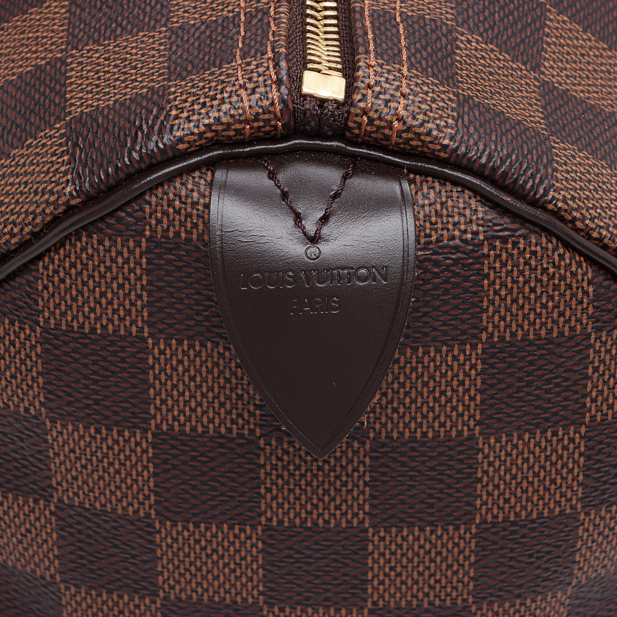 Louis Vuitton Damier Ebene Speedy 30 Satchel (SHF-A5IrQX)