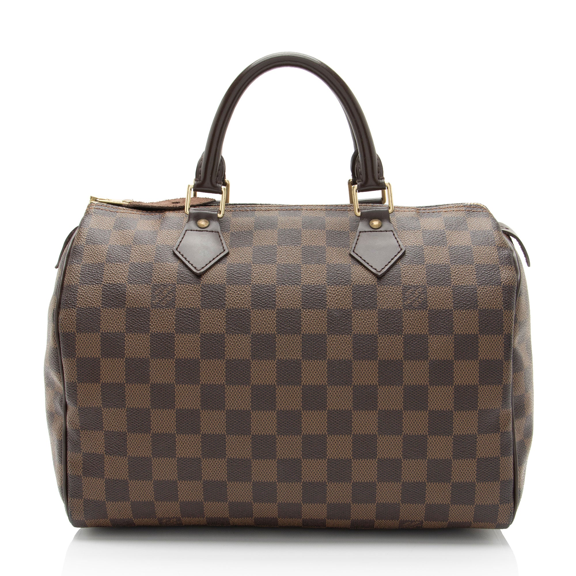 Louis Vuitton Damier Ebene Speedy 30 Satchel