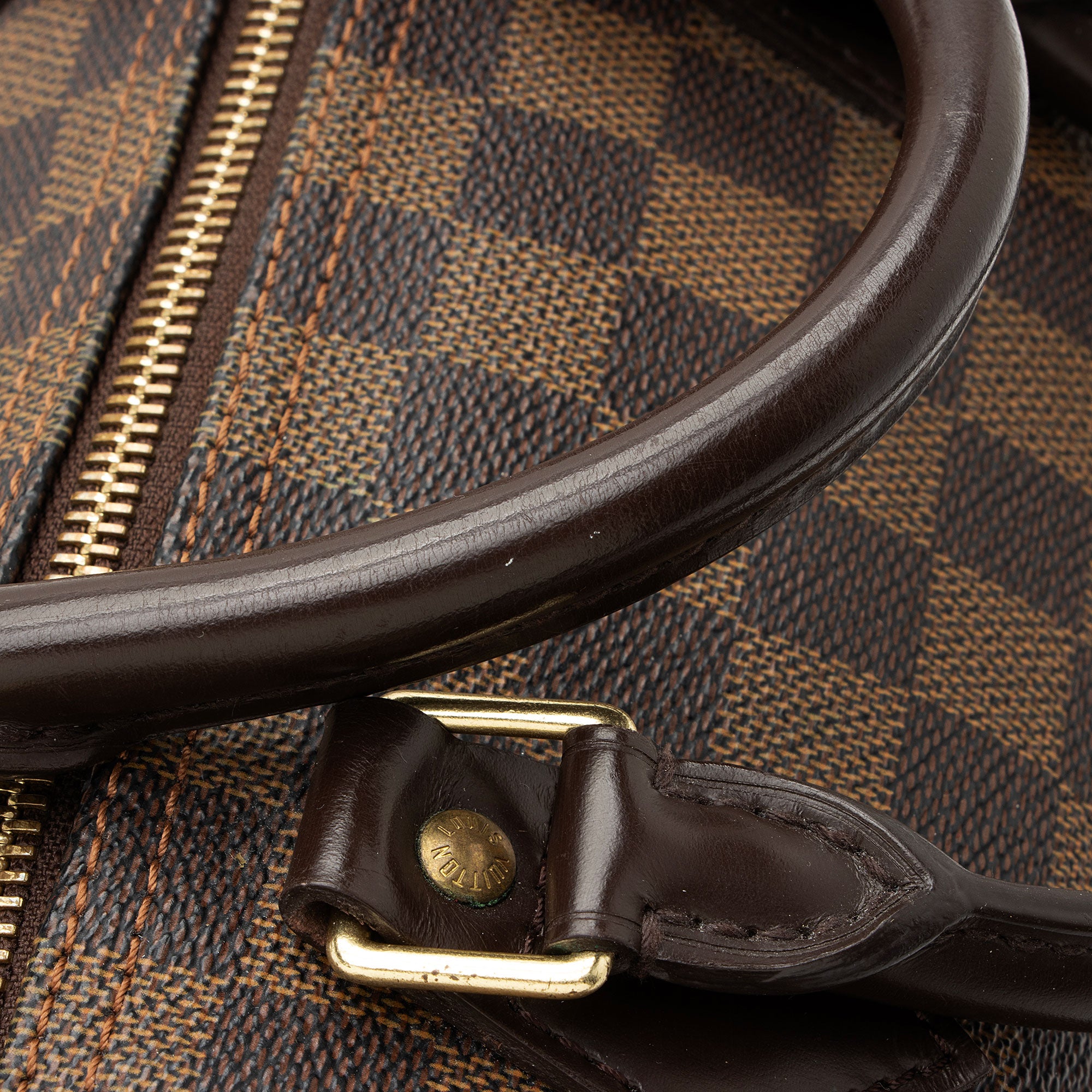 Louis Vuitton Damier Ebene Speedy 30 Satchel