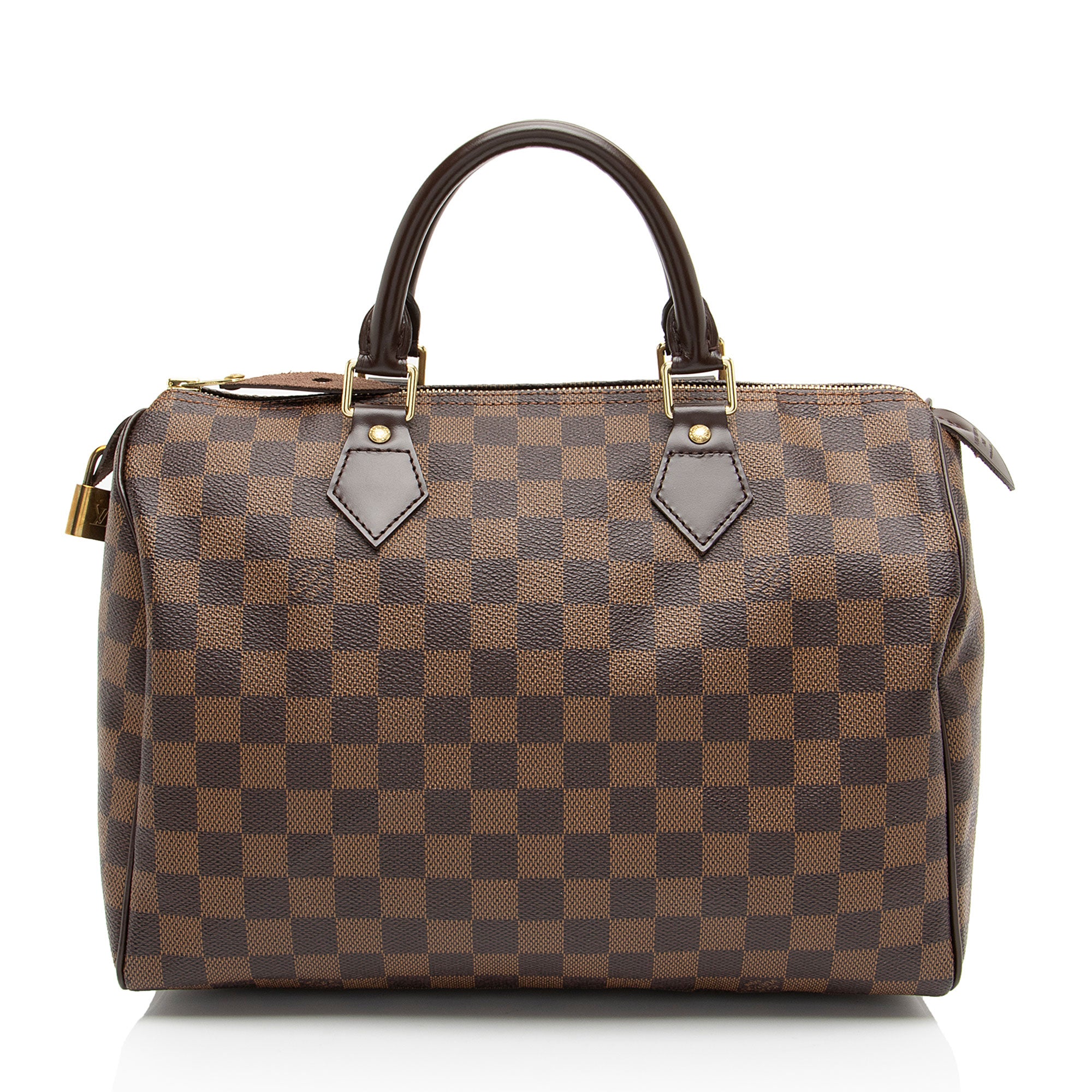 Louis Vuitton Damier Ebene Speedy 30 Satchel