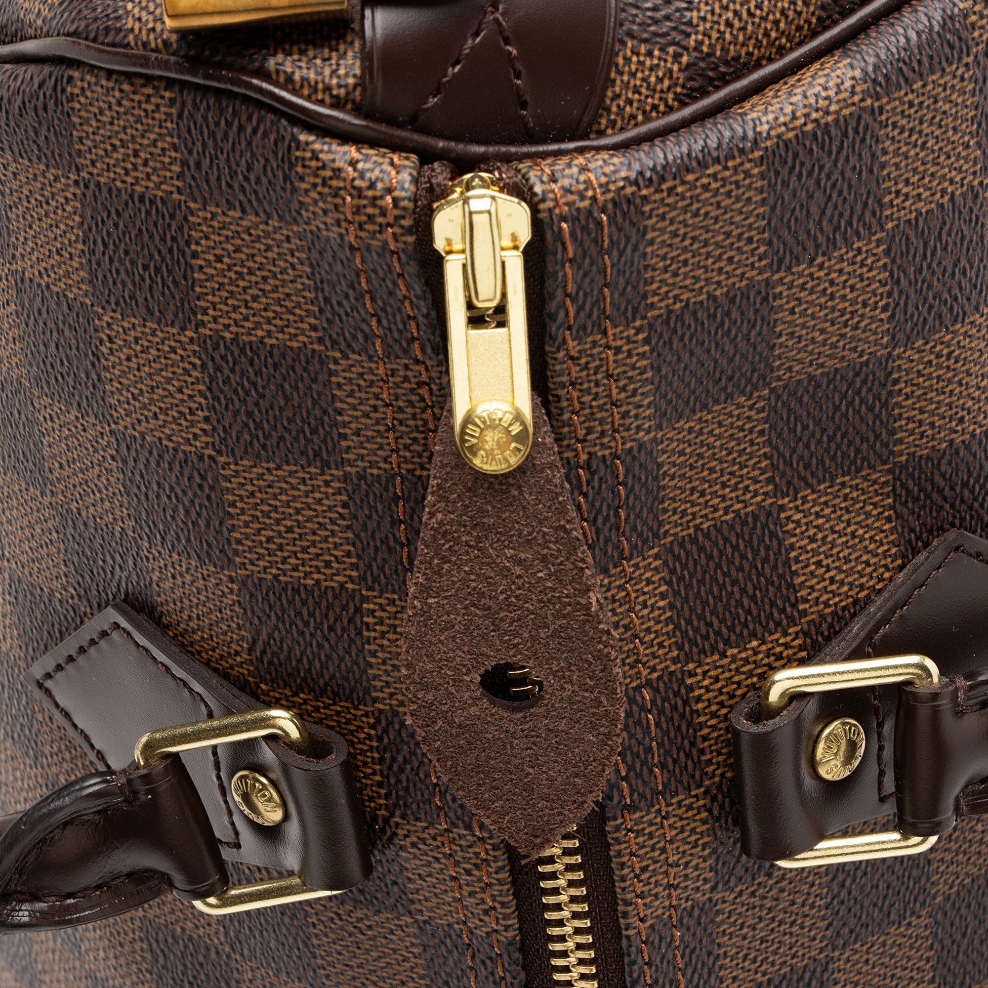 Louis Vuitton Damier Ebene Speedy 30 Satchel