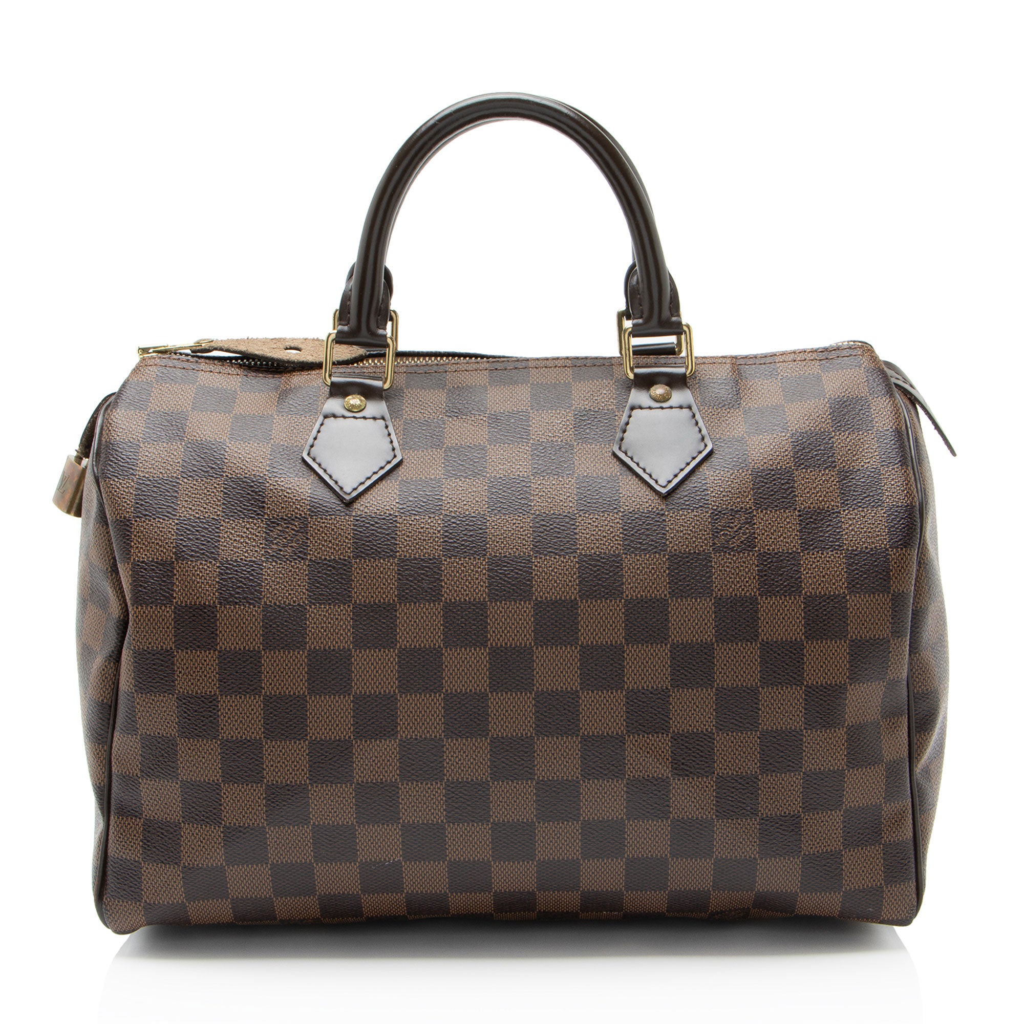 Louis Vuitton Damier Ebene Speedy 30 Satchel