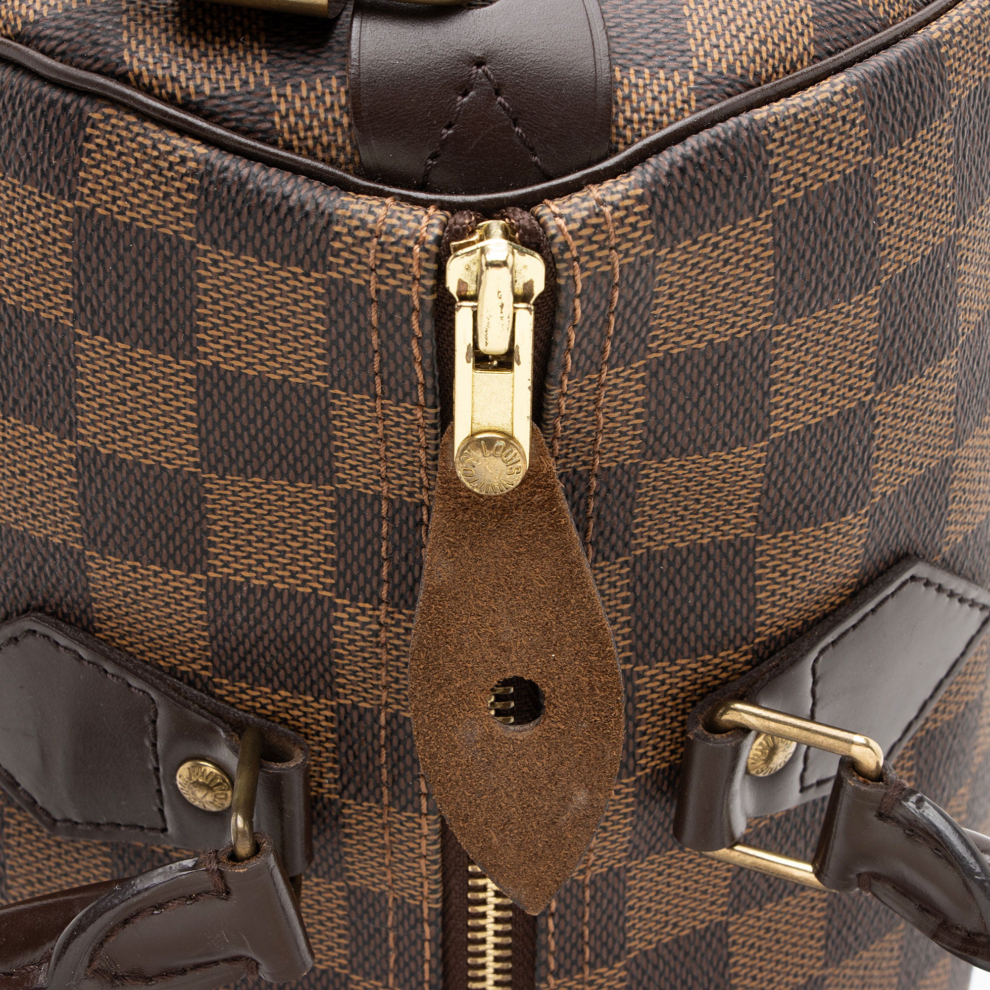 Louis Vuitton Damier Ebene Speedy 30 Satchel