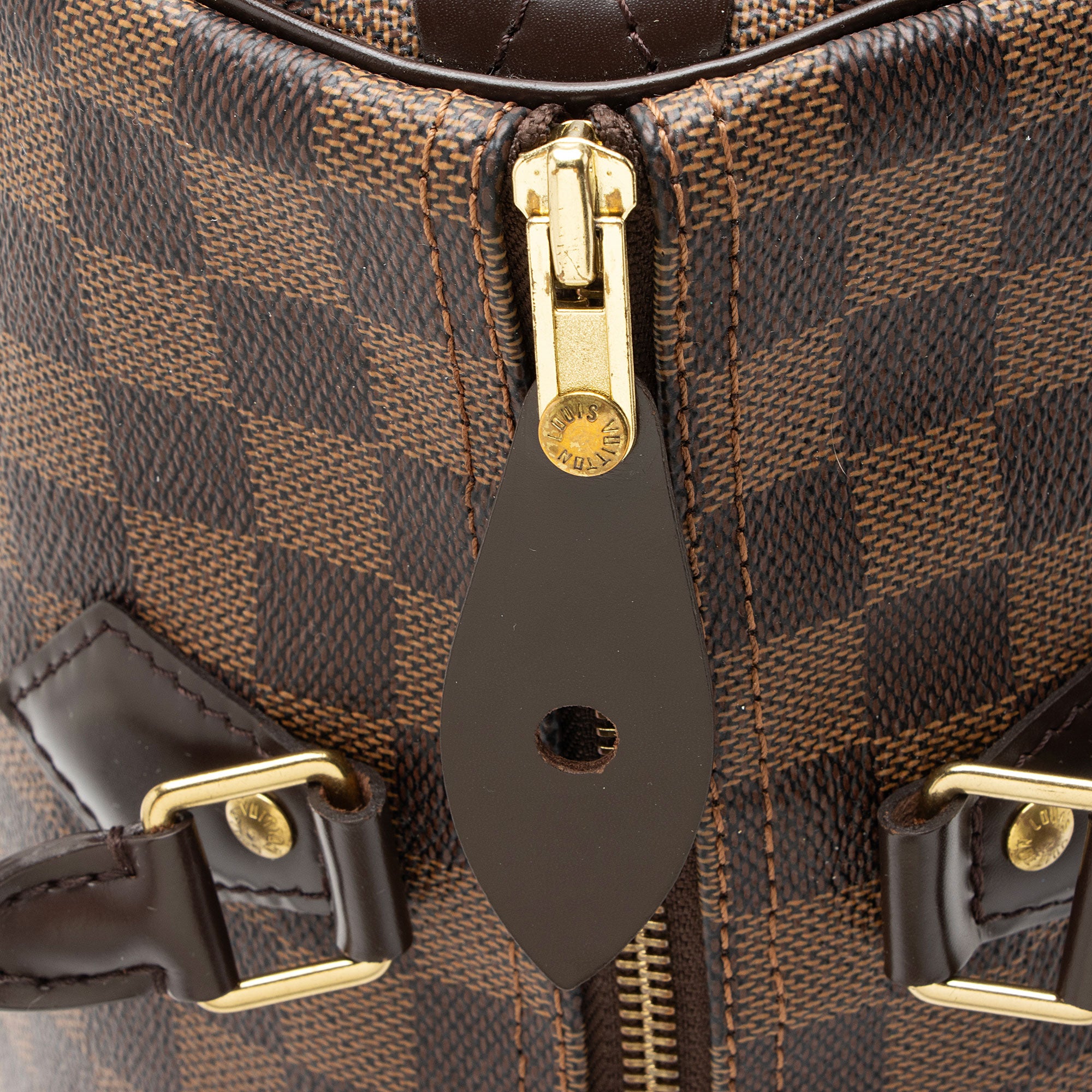 Louis Vuitton Damier Ebene Speedy 30 Satchel