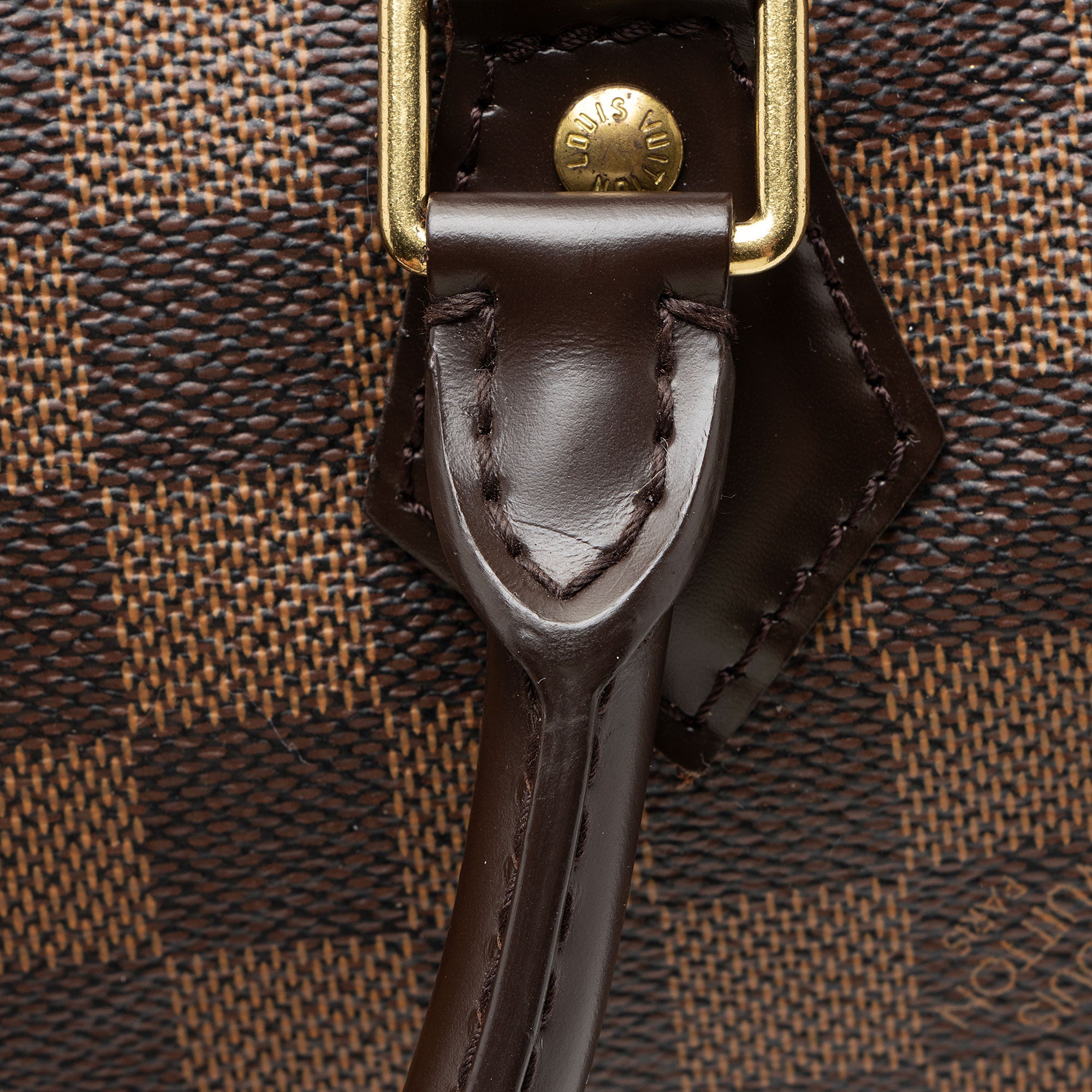 Louis Vuitton Damier Ebene Speedy 30 Satchel