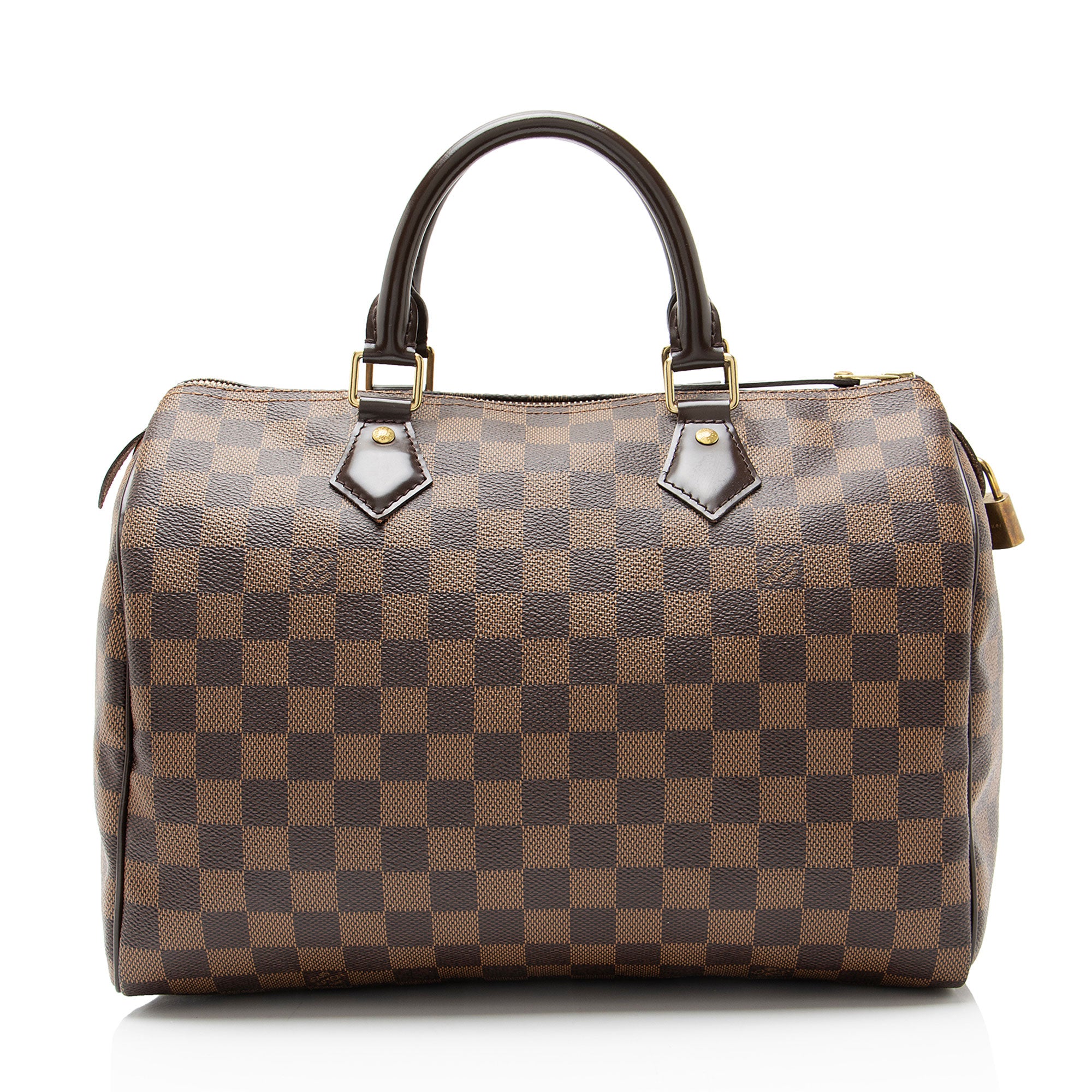 Louis Vuitton Damier Ebene Speedy 30 Satchel