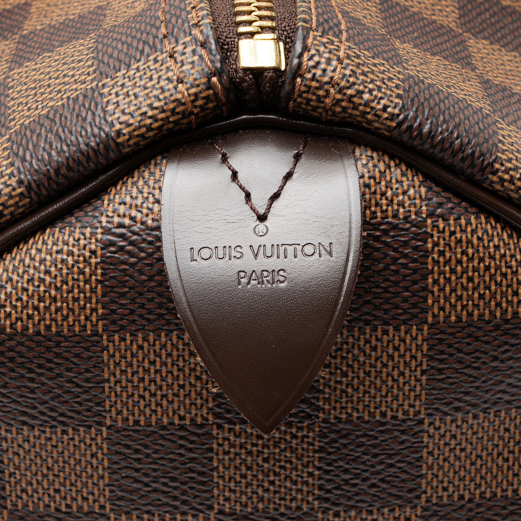 Louis Vuitton Damier Ebene Speedy 30 Satchel
