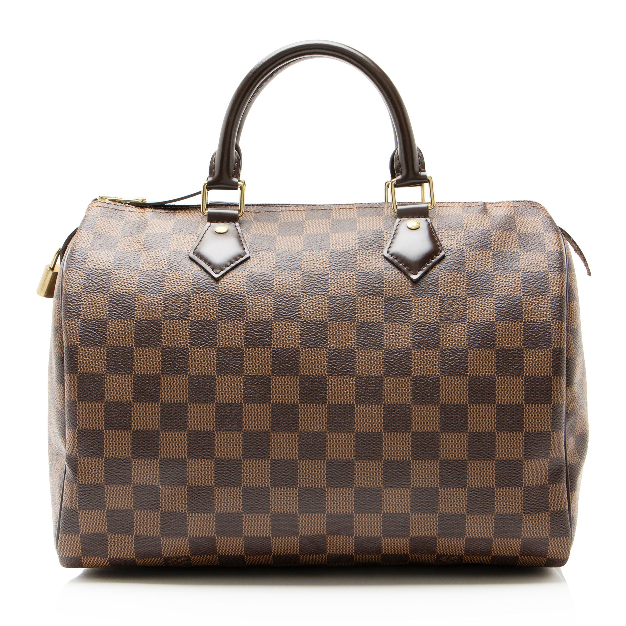 Louis Vuitton Damier Ebene Speedy 30 Satchel