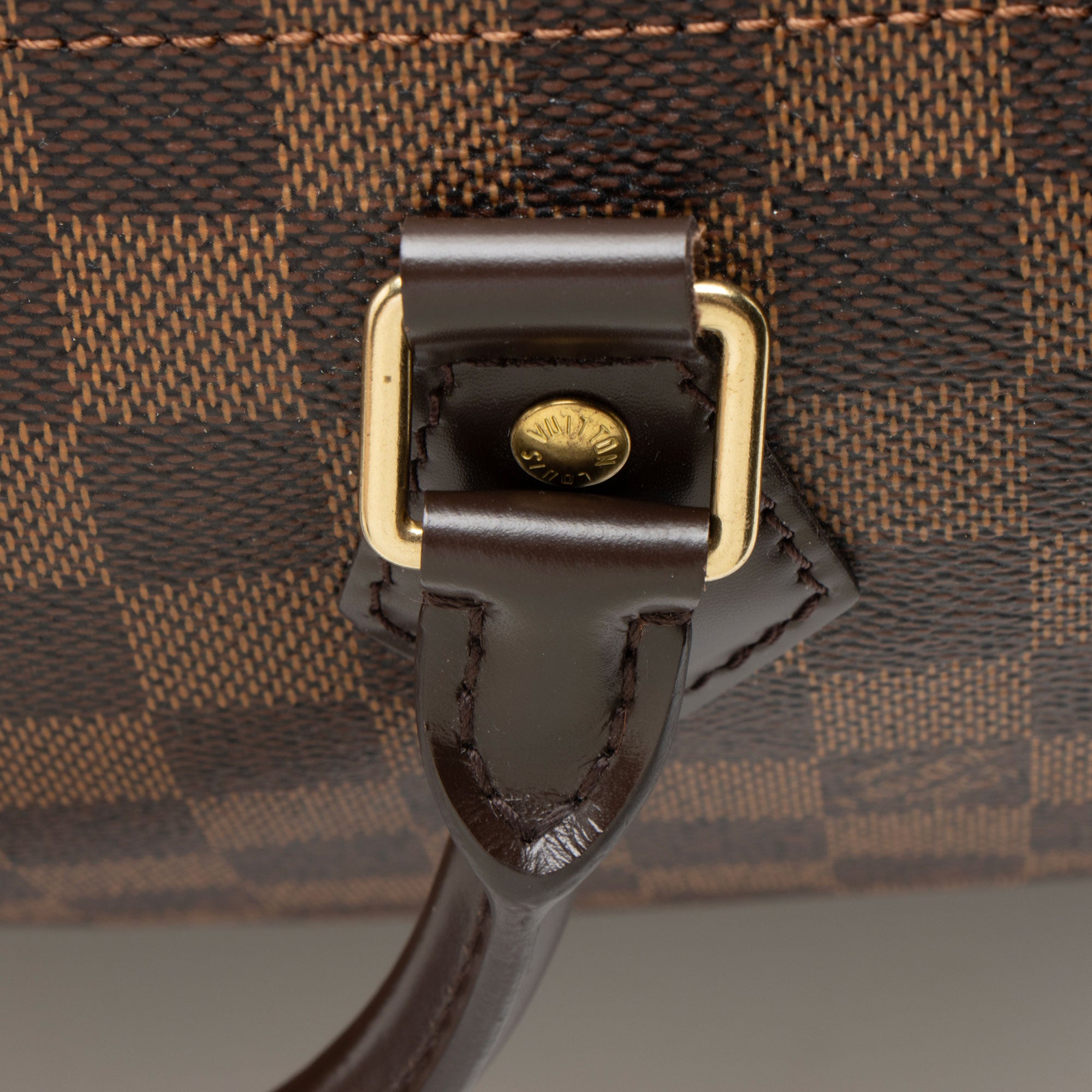 Louis Vuitton Damier Ebene Speedy 30 Satchel