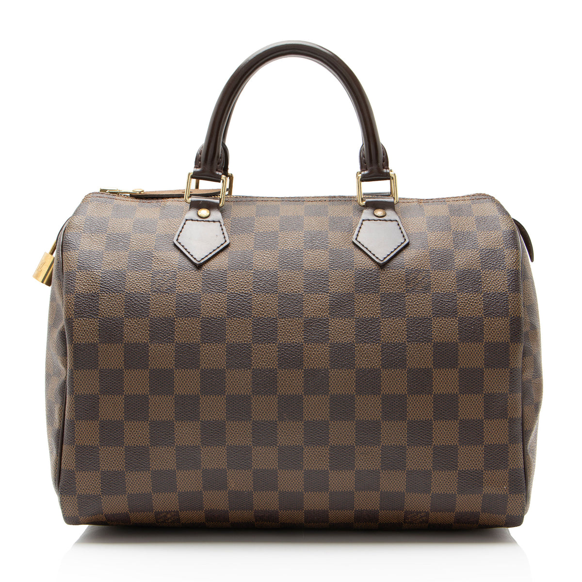 Louis Vuitton Damier Ebene Speedy 30 Satchel