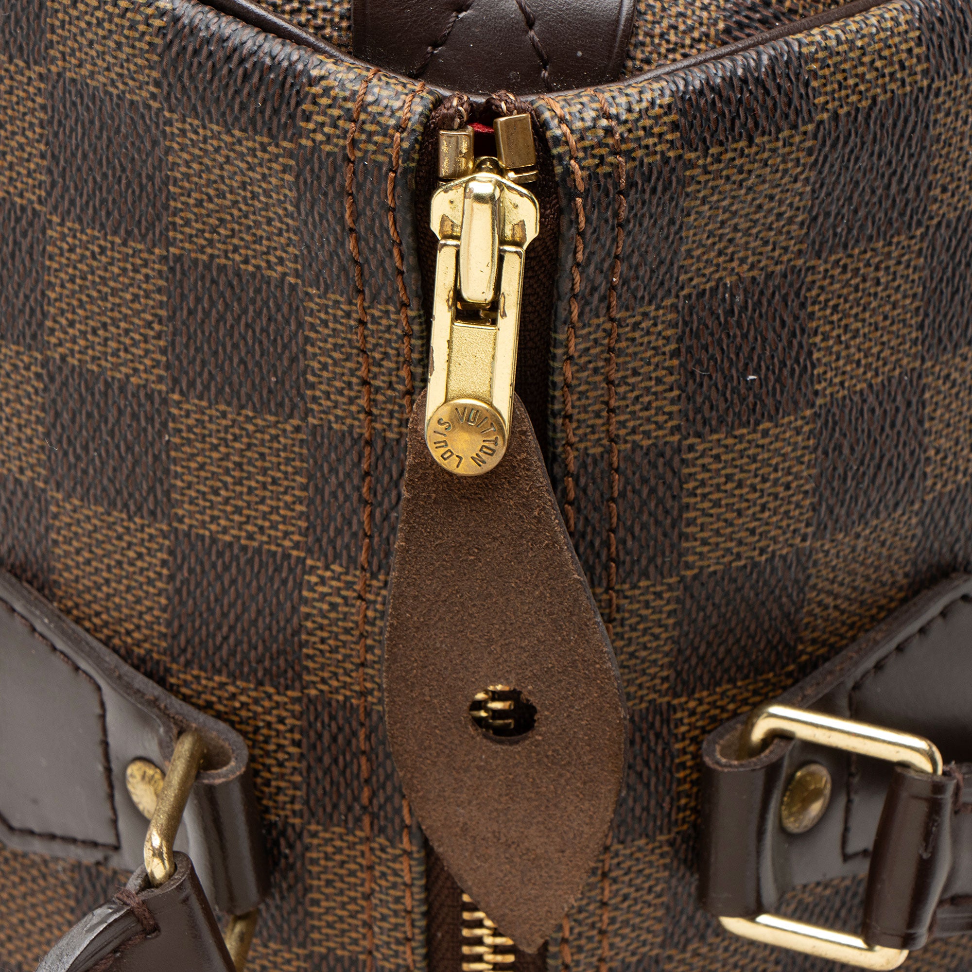 Louis Vuitton Damier Ebene Speedy 30 Satchel