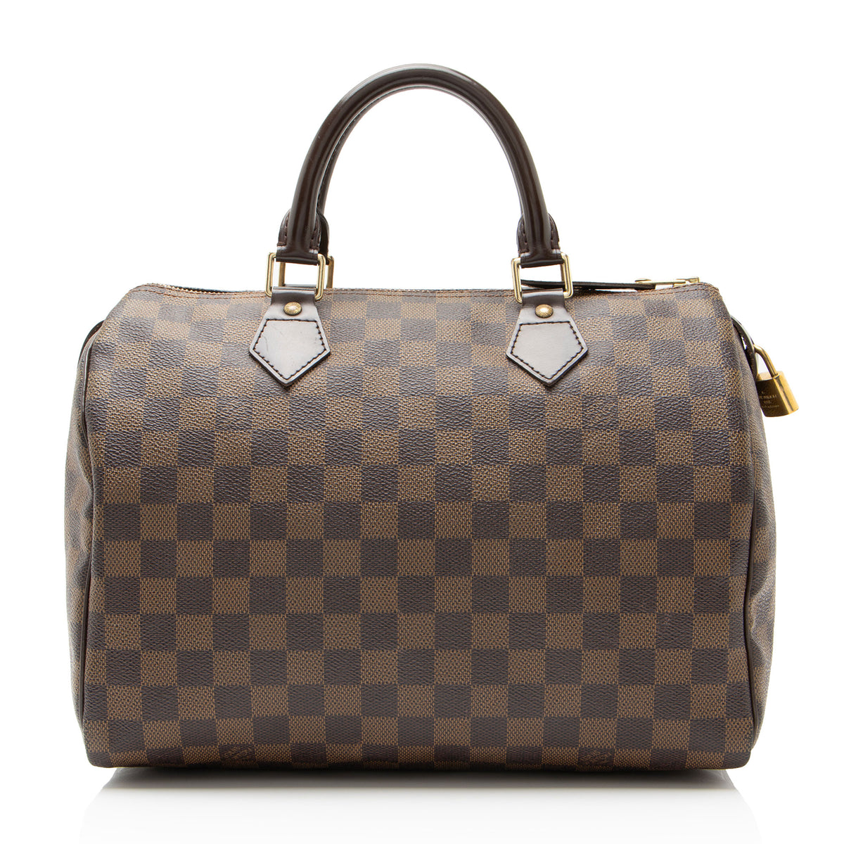 Louis Vuitton Damier Ebene Speedy 30 Satchel