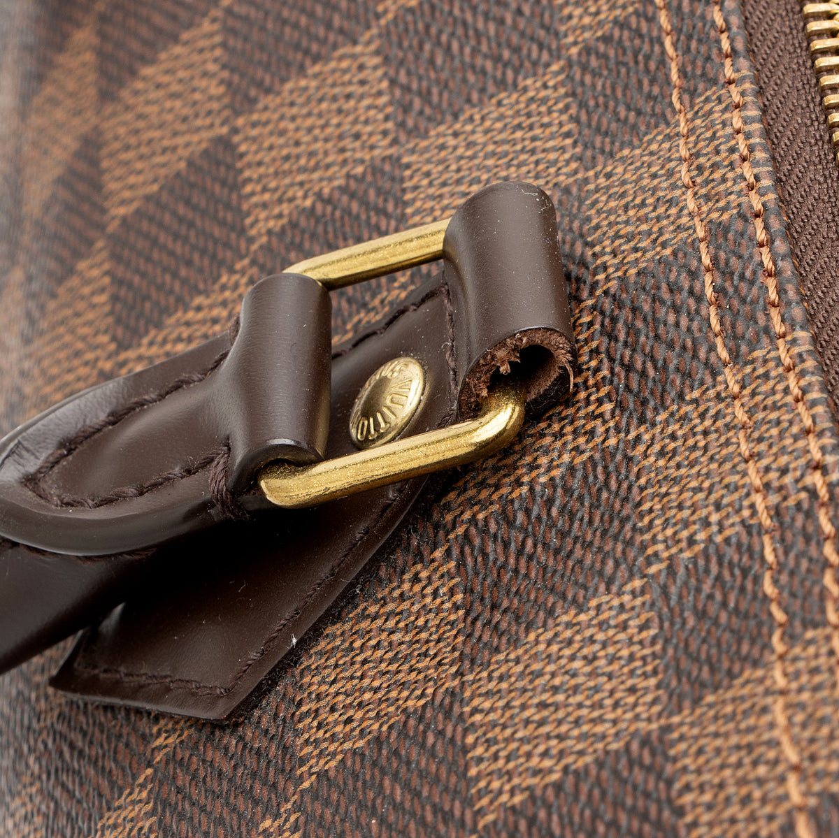 Louis Vuitton Damier Ebene Speedy 30 Satchel
