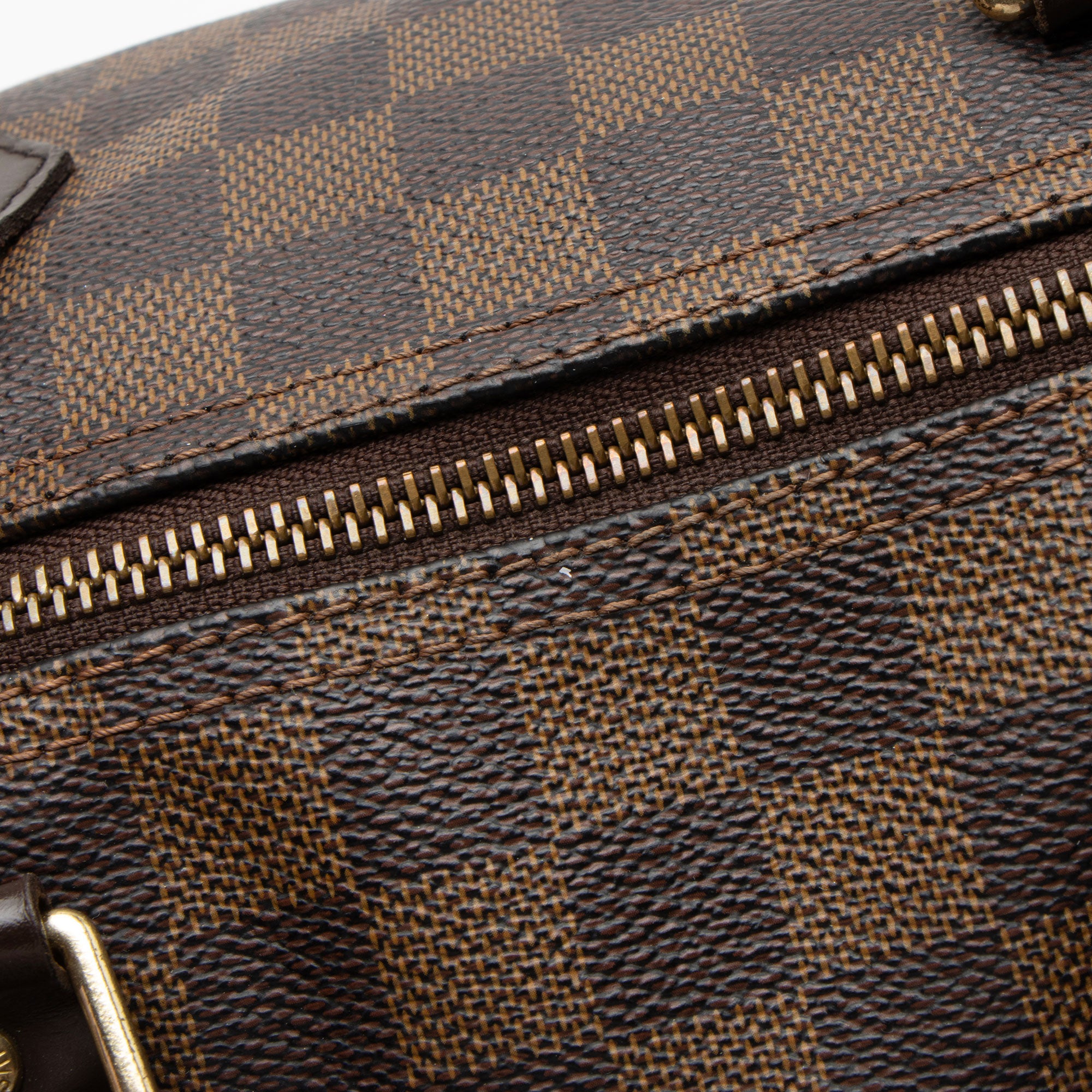 Louis Vuitton Damier Ebene Speedy 35 Satchel (SHF-w0gcrV)